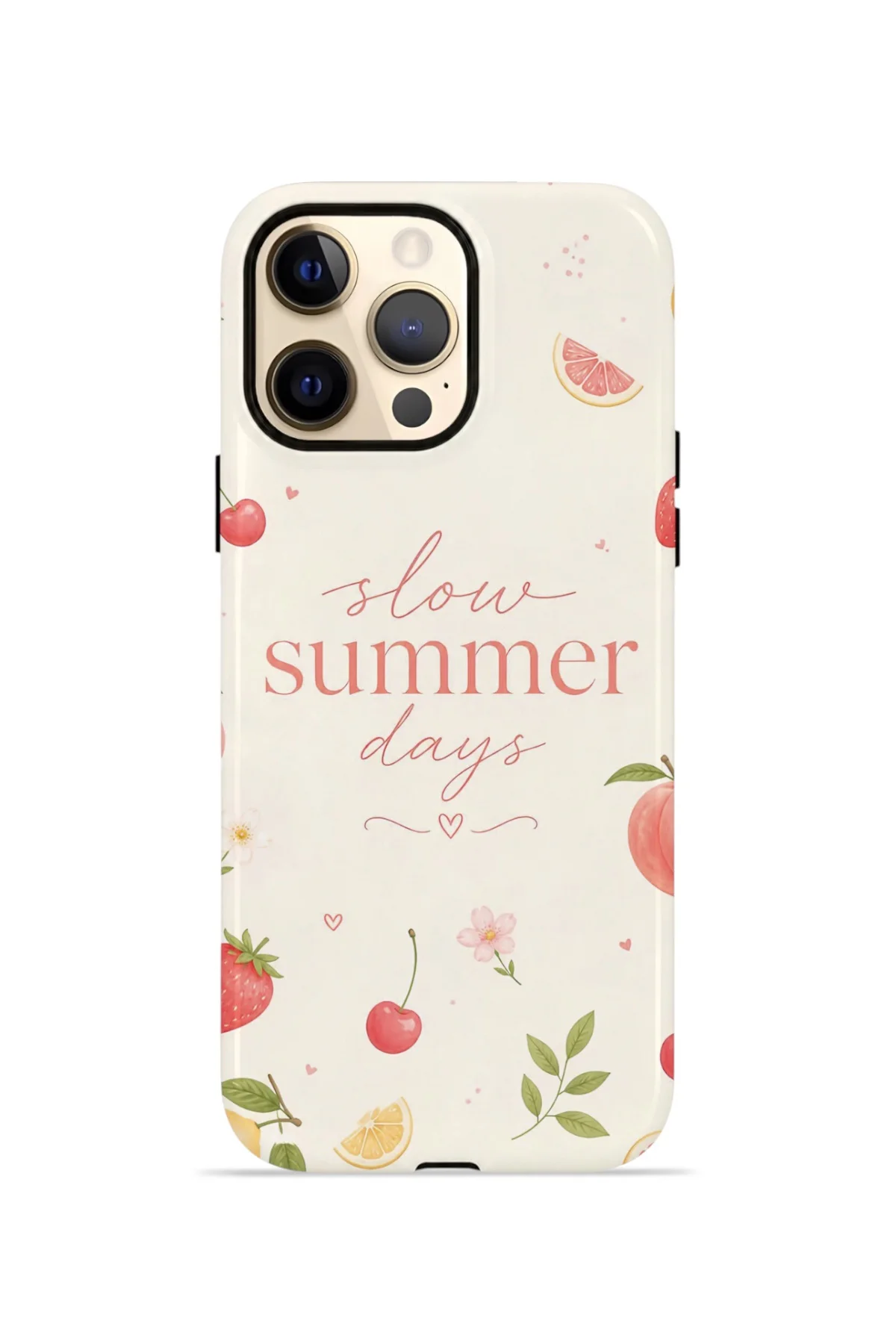 iPhone 12 Pro Max Vorian Çift Katmanlı Kılıf Slow Summer Days
