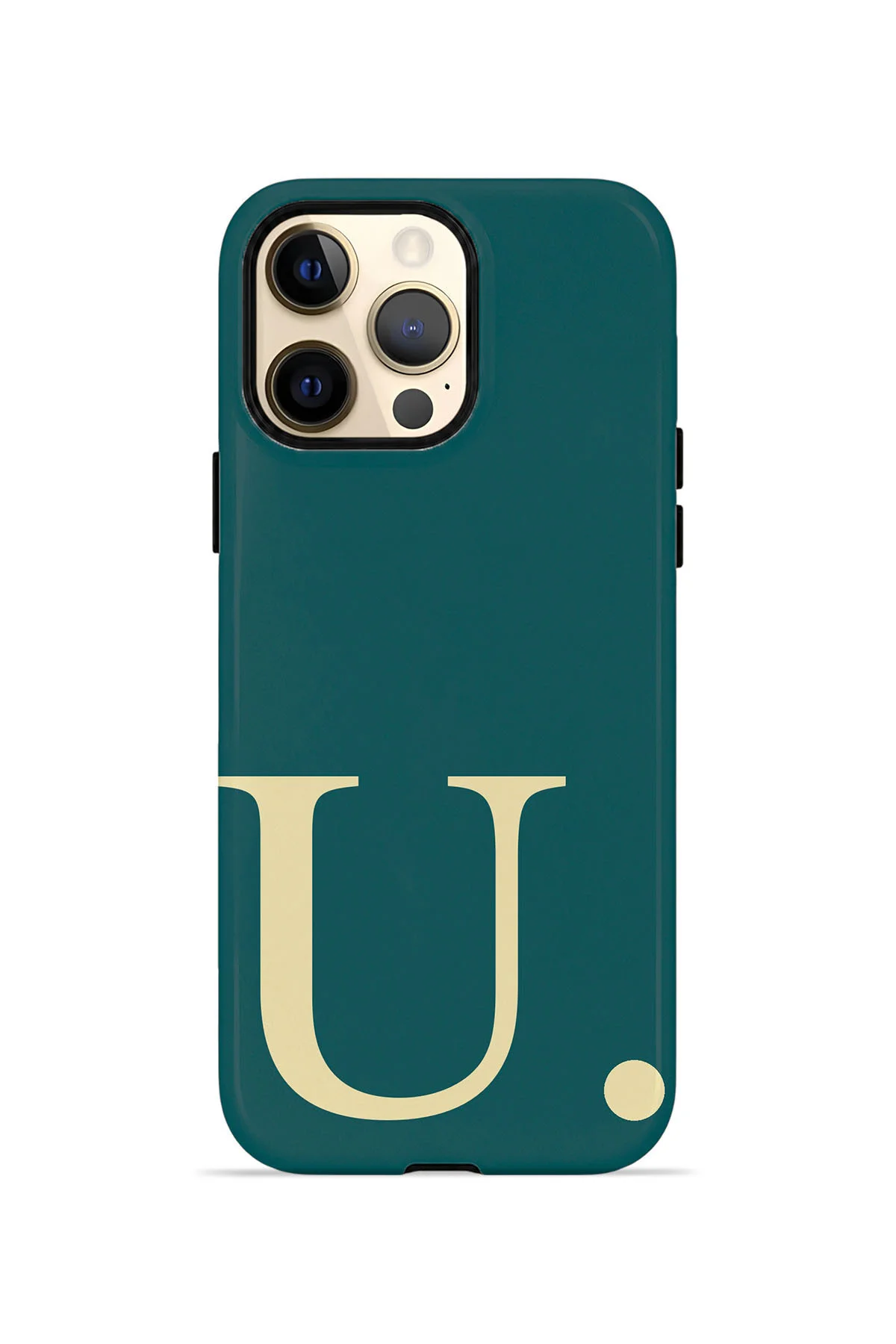 iPhone 12 Pro Max Vorian Çift Katmanlı Korumalı Kılıf Petrol Cream U iPhone 12 Pro Max Vorian Çift Katmanlı Korumalı Kılıf Petrol Cream U