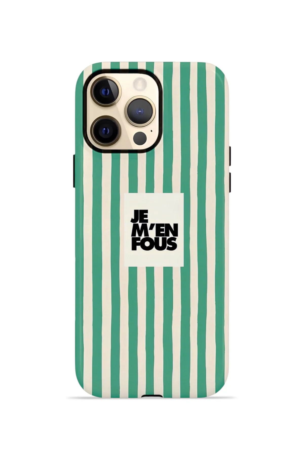 iPhone 12 Pro Max Vorian Çift Katmanlı MagSafe Kılıf Je M En Fous Green