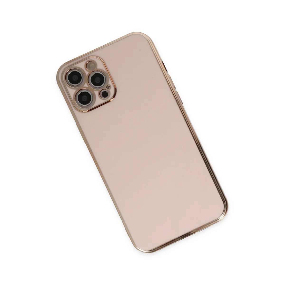 iPhone 12 Pro Max Volet Silikon Kılıf - Pembe