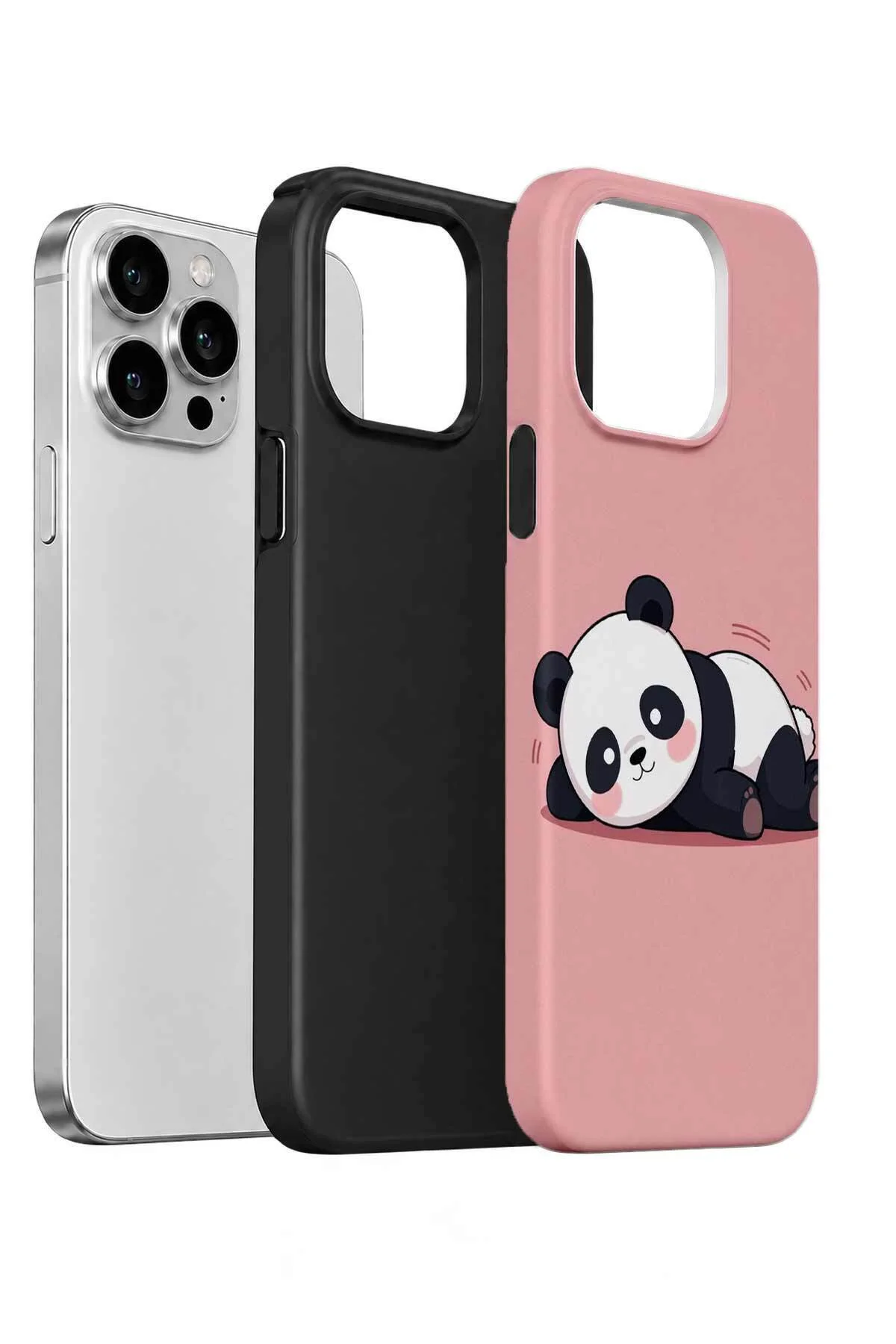 iPhone 12 Pro Max Vorian Çift Katmanlı Uykucu Pandalı Kılıf iPhone 12 Pro Max Vorian Çift Katmanlı Uykucu Pandalı Kılıf - Görsel 2