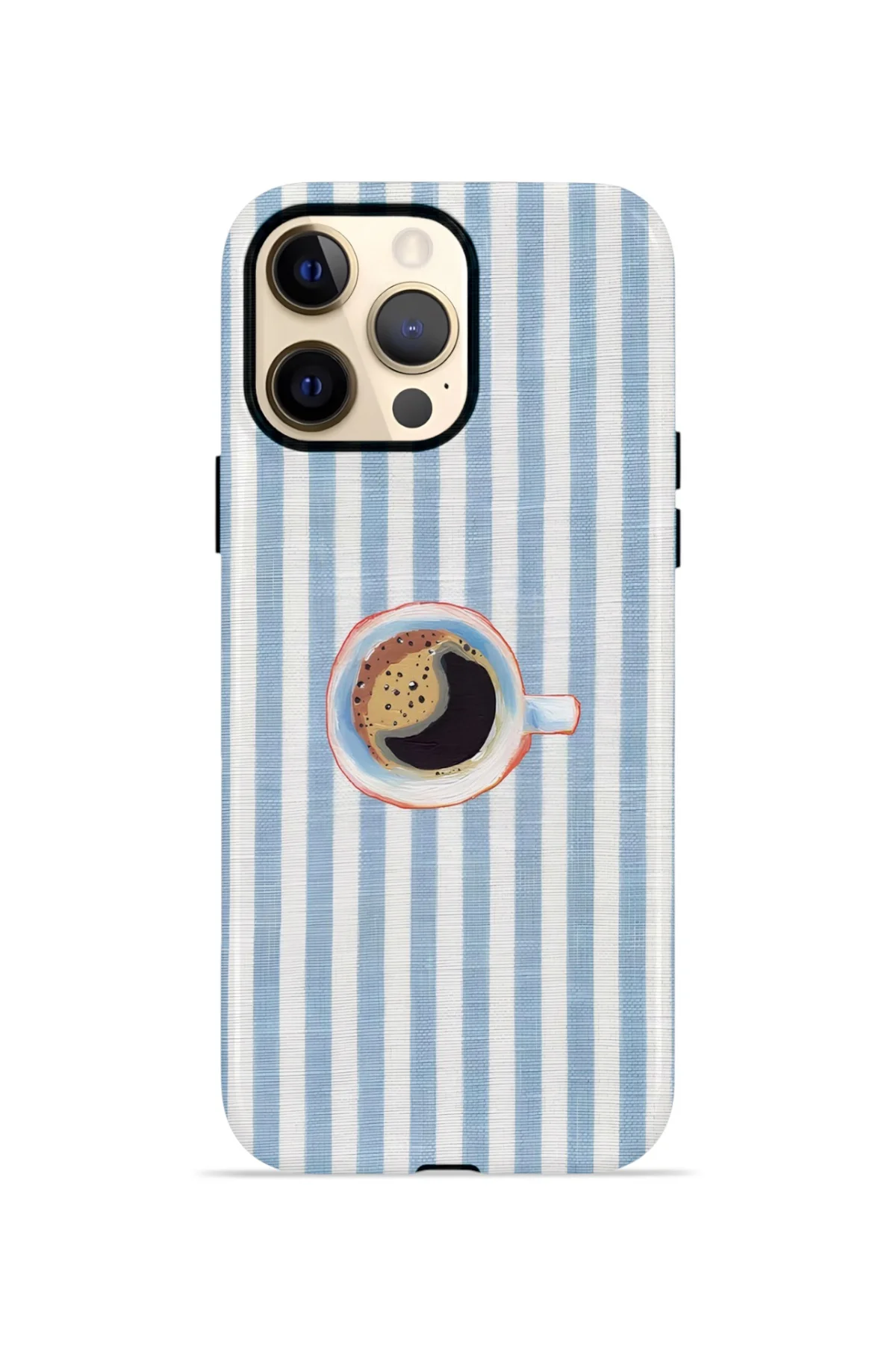 iPhone 12 Pro Max Vorian Çift Katmanlı MagSafe Kılıf Morning Coffee Stripe Fiyatı, Yorumları ve Özellikleri