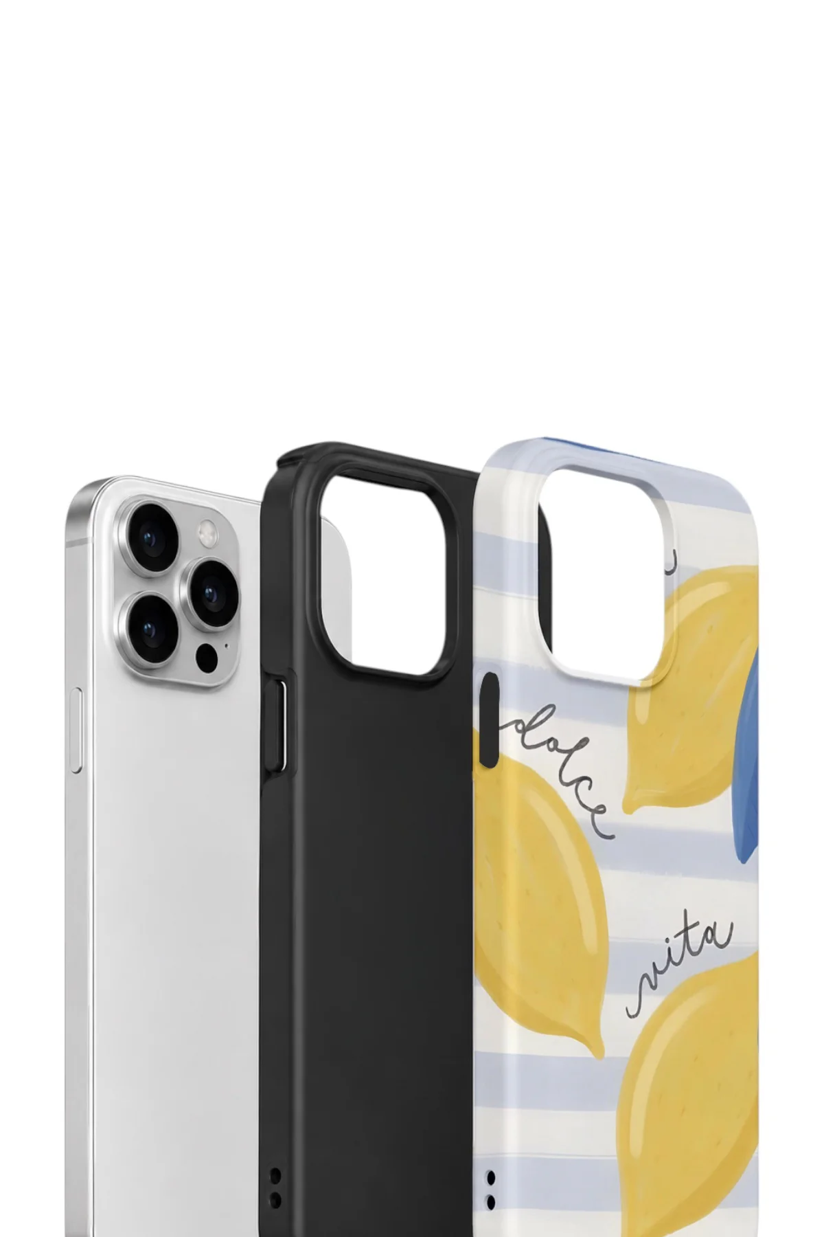 iPhone 12 Pro Max Vorian Çift Katmanlı Kılıf Dolce Vita Lemon