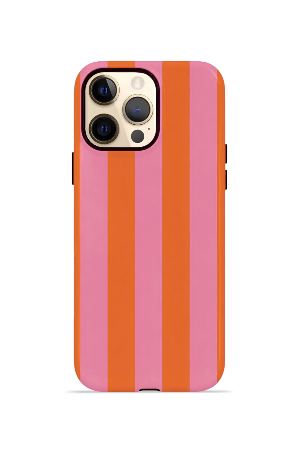 iPhone 12 Pro Max Vorian Yough Kılıf Tangerine Rose Stripe