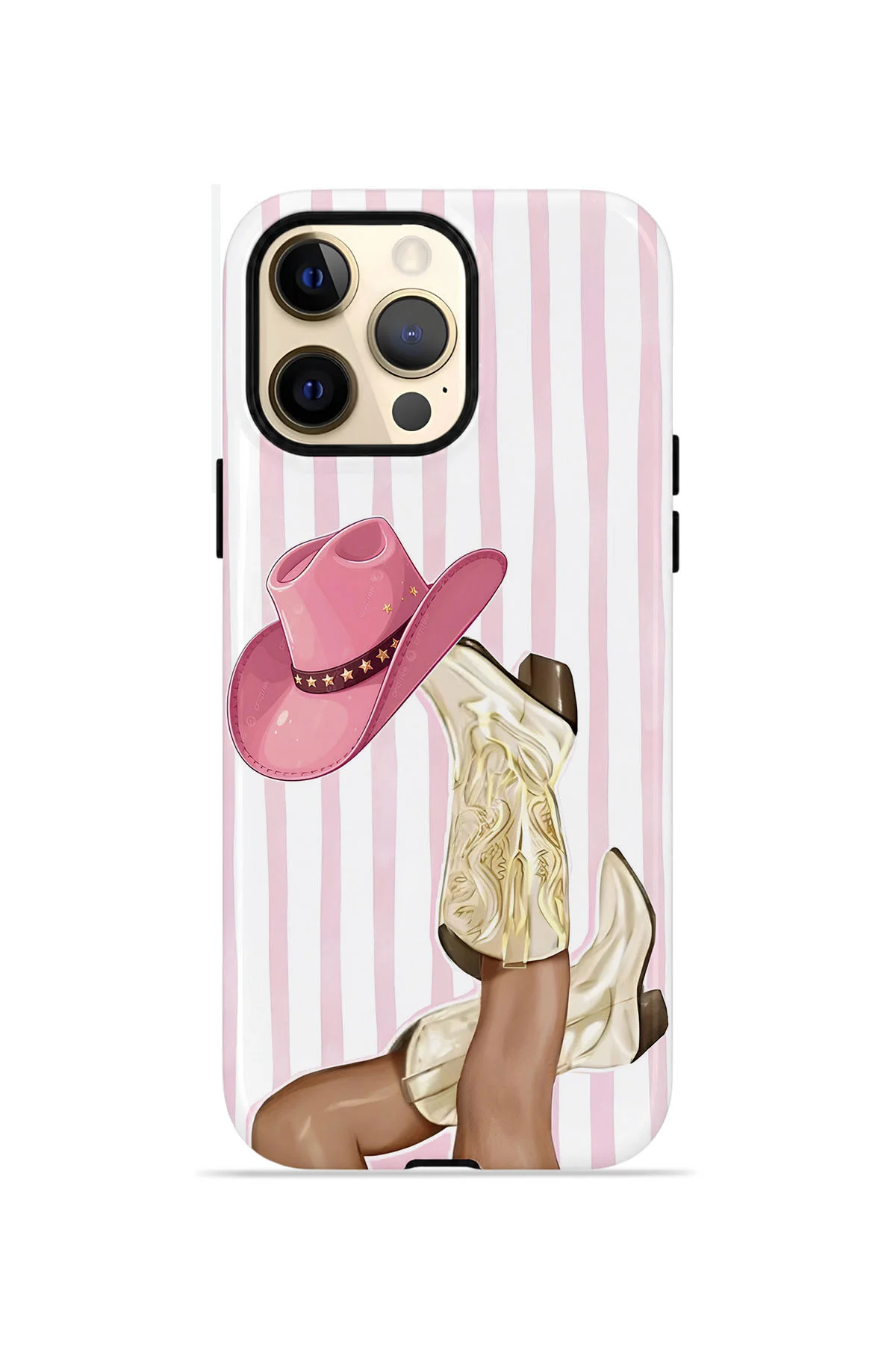 iPhone 12 Pro Max Vorian Çift Katmanlı Kılıf Pink Rodeo