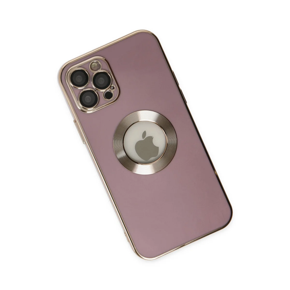 iPhone 12 Pro Store Silikon Kılıf - Mor Premium Koruma