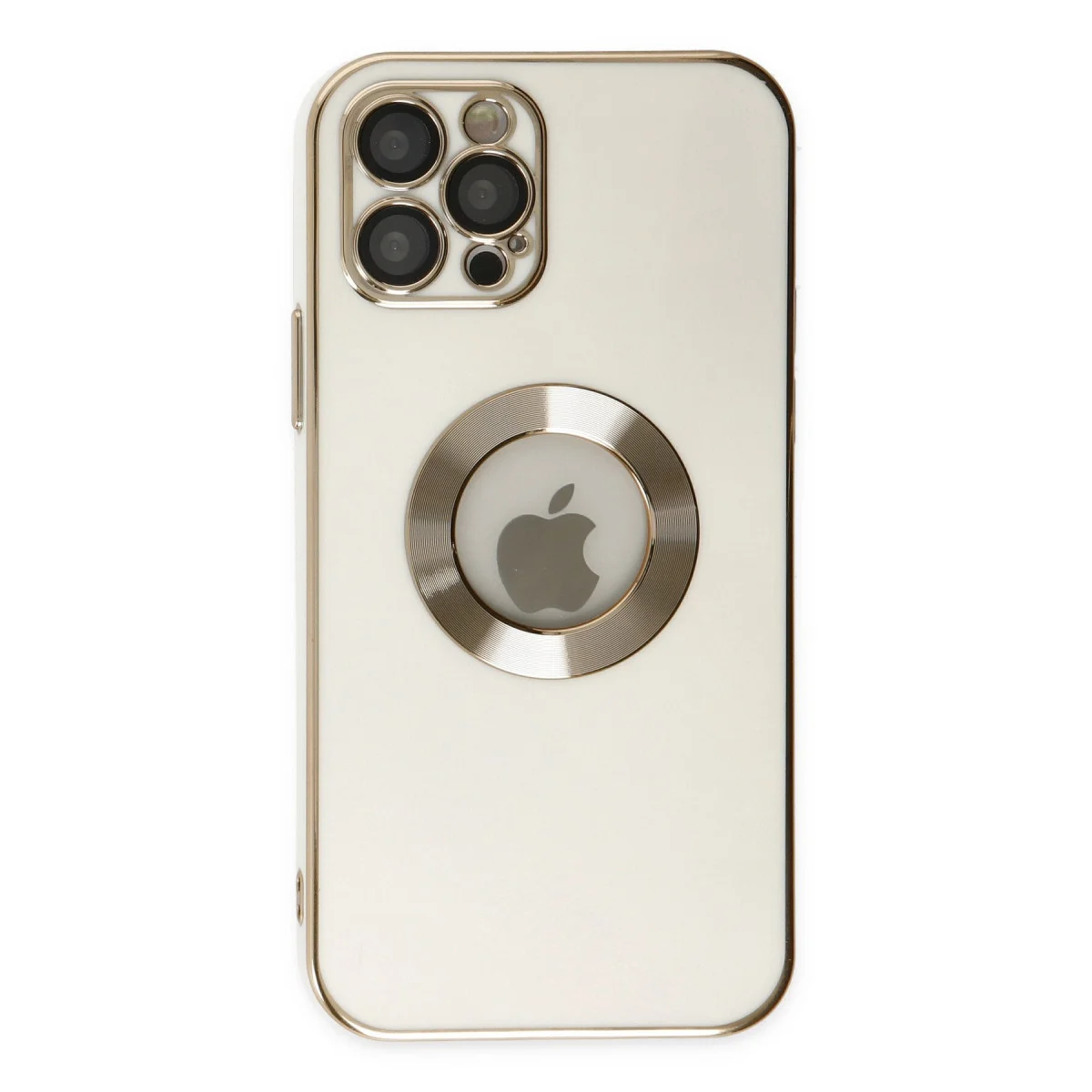 iPhone 12 Pro Store Silikon Kılıf - Beyaz Premium Koruma