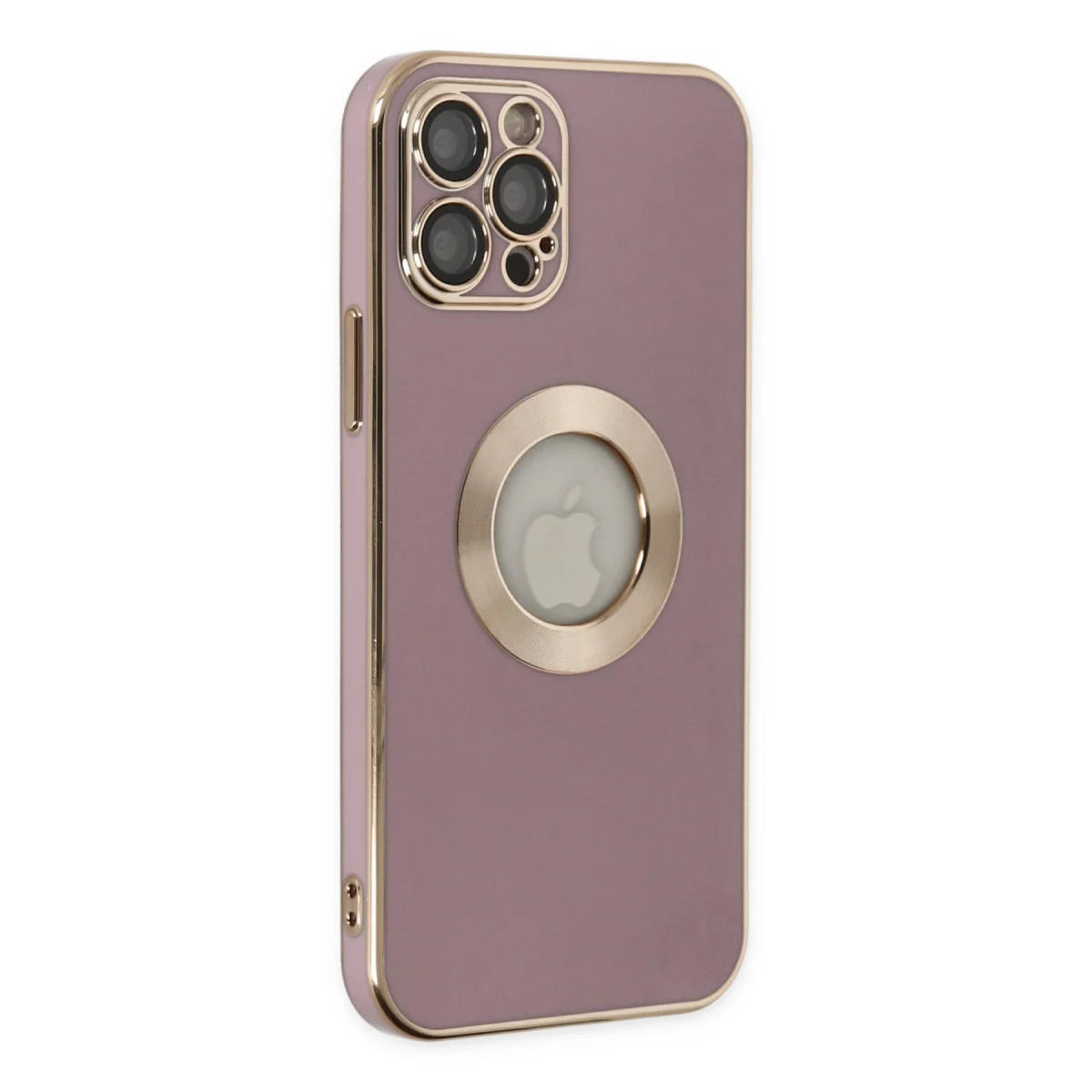 iPhone 12 Pro Store Silikon Kılıf - Mor Premium Koruma