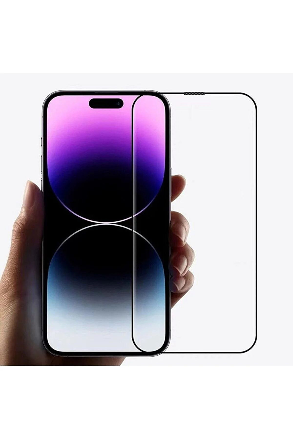 iPhone 12 Pro Uyumlu Esnek Ekran Koruyucu Kırılmaz Cam Yüksek Kal