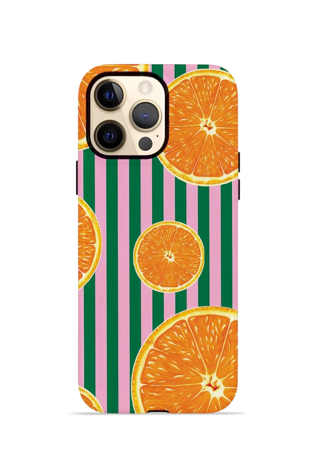 iPhone 12 Pro Vorian Çift Katmanlı MagSafe Kılıf Orange Grove Cabana