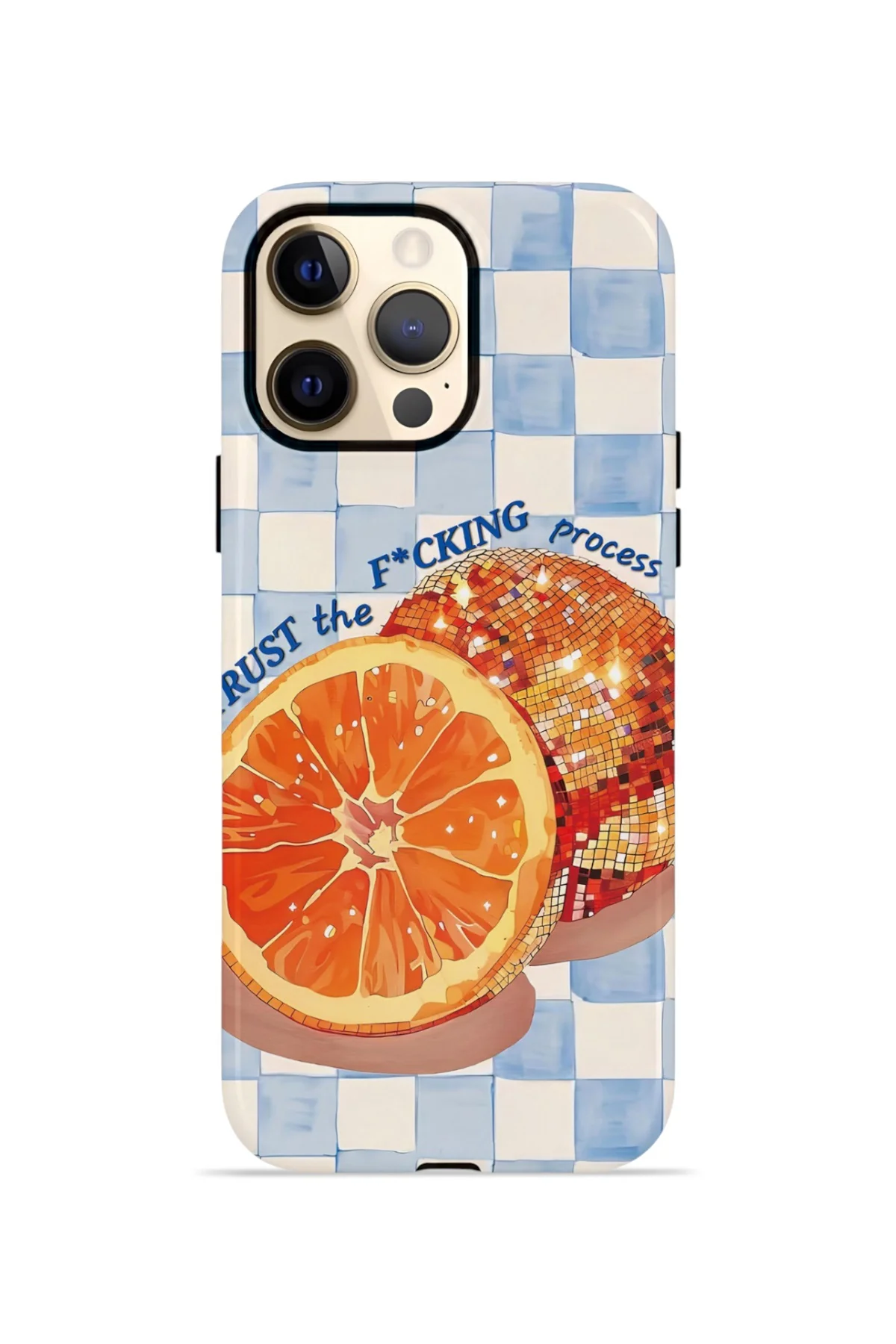 iPhone 12 Pro Vorian Yough Magsafe Kılıf Orange Press Collage