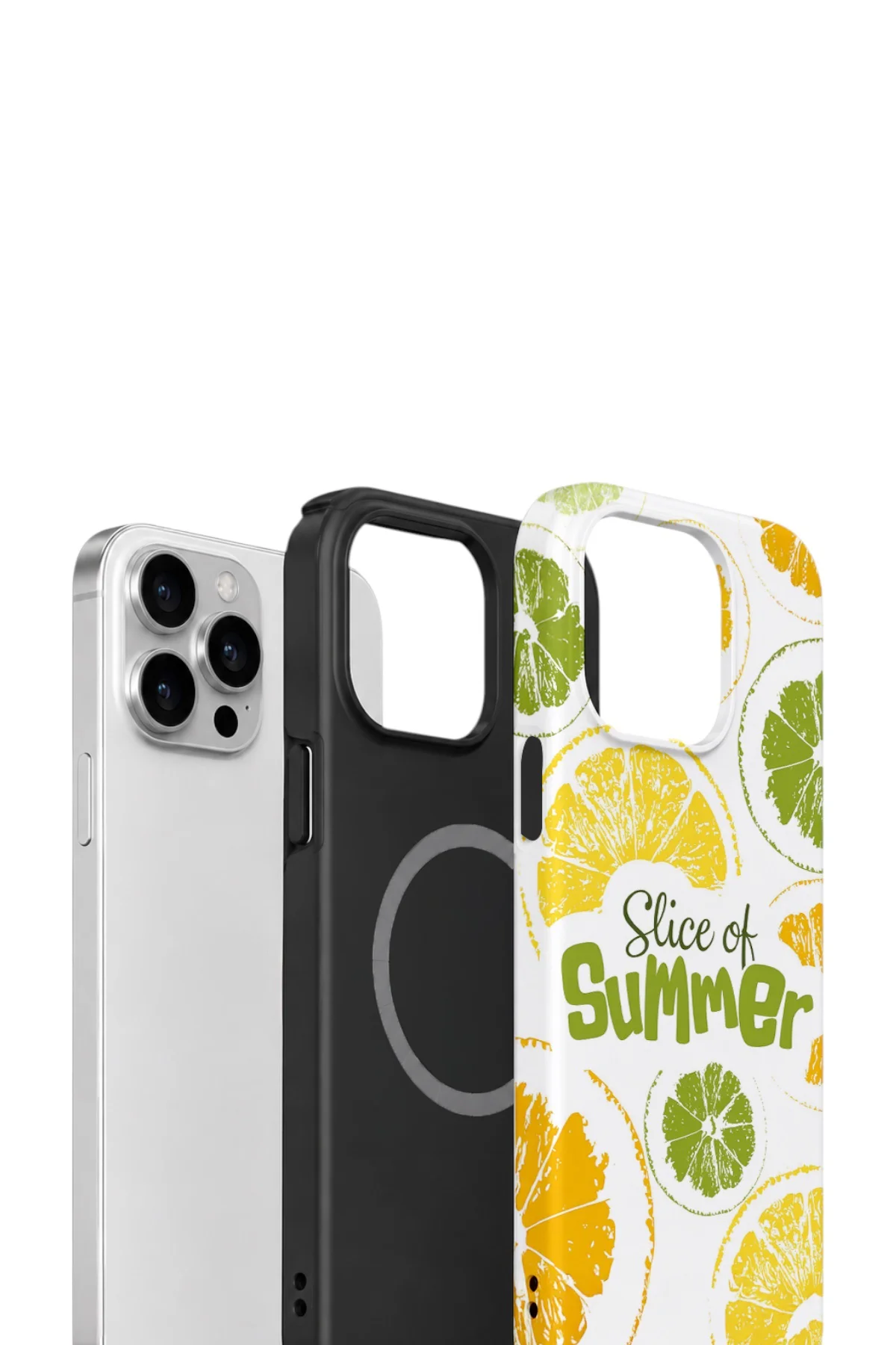 iPhone 12 Pro Vorian Çift Katmanlı MagSafe Kılıf Slice Of Summer