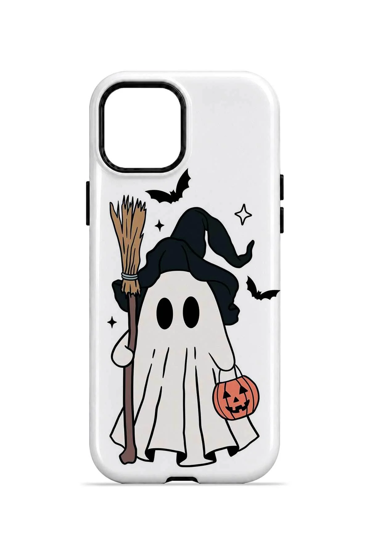 iPhone 12 Pro Vorian Çift Katmanlı Little Witch Ghost Kılıf - Görsel 4