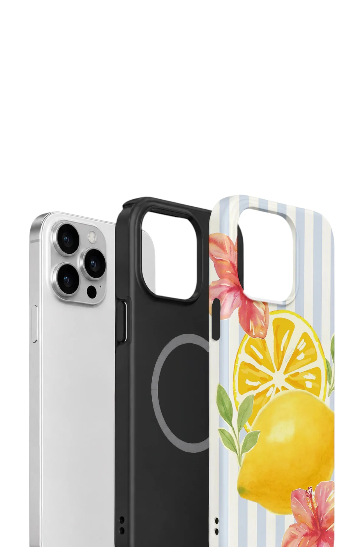 iPhone 12 Pro Vorian Çift Katmanlı MagSafe Kılıf Lemon Blossom Coast