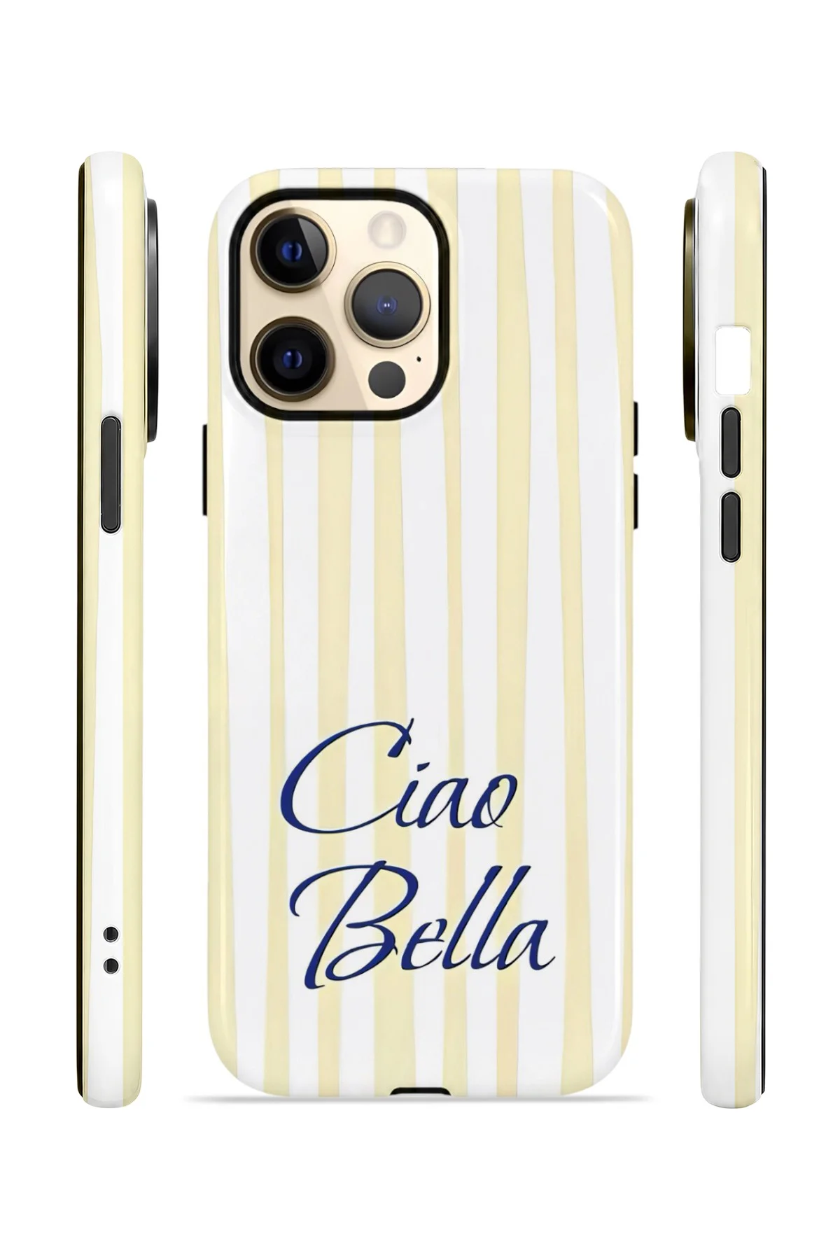iPhone 12 Pro Vorian Çift Katmanlı Kılıf Ciao Bella Lemon