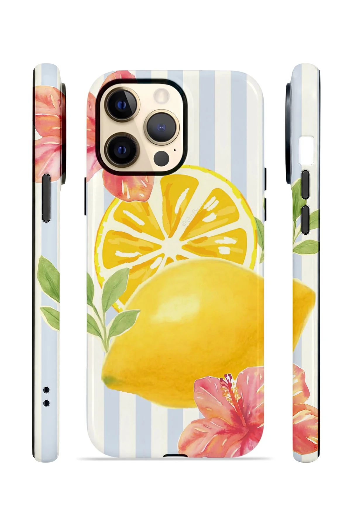 iPhone 12 Pro Vorian Çift Katmanlı MagSafe Kılıf Lemon Blossom Coast