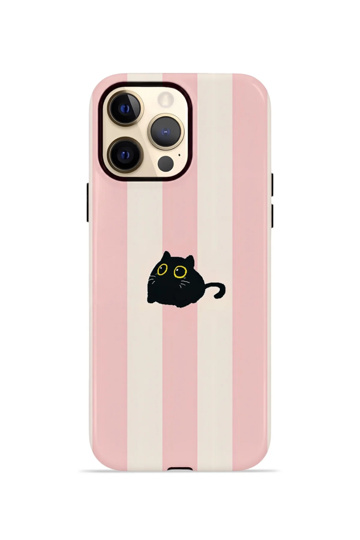 iPhone 12 Pro Vorian Yough Magsafe Kılıf Midnight Cat Stripe