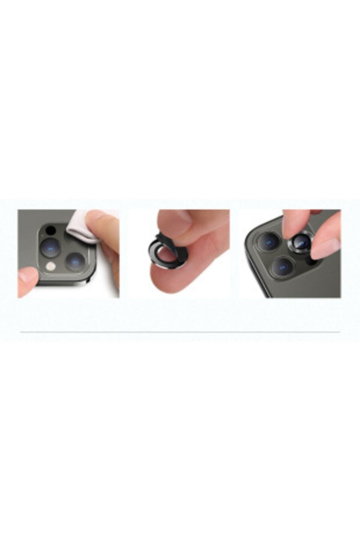 Iphone 12 Promax Uyumlu Mercek-lens Kamera Koruması Açık Gri Renk Iphone 12 Promax Uyumlu Mercek-lens Kamera Koruması Açık Gri Renk