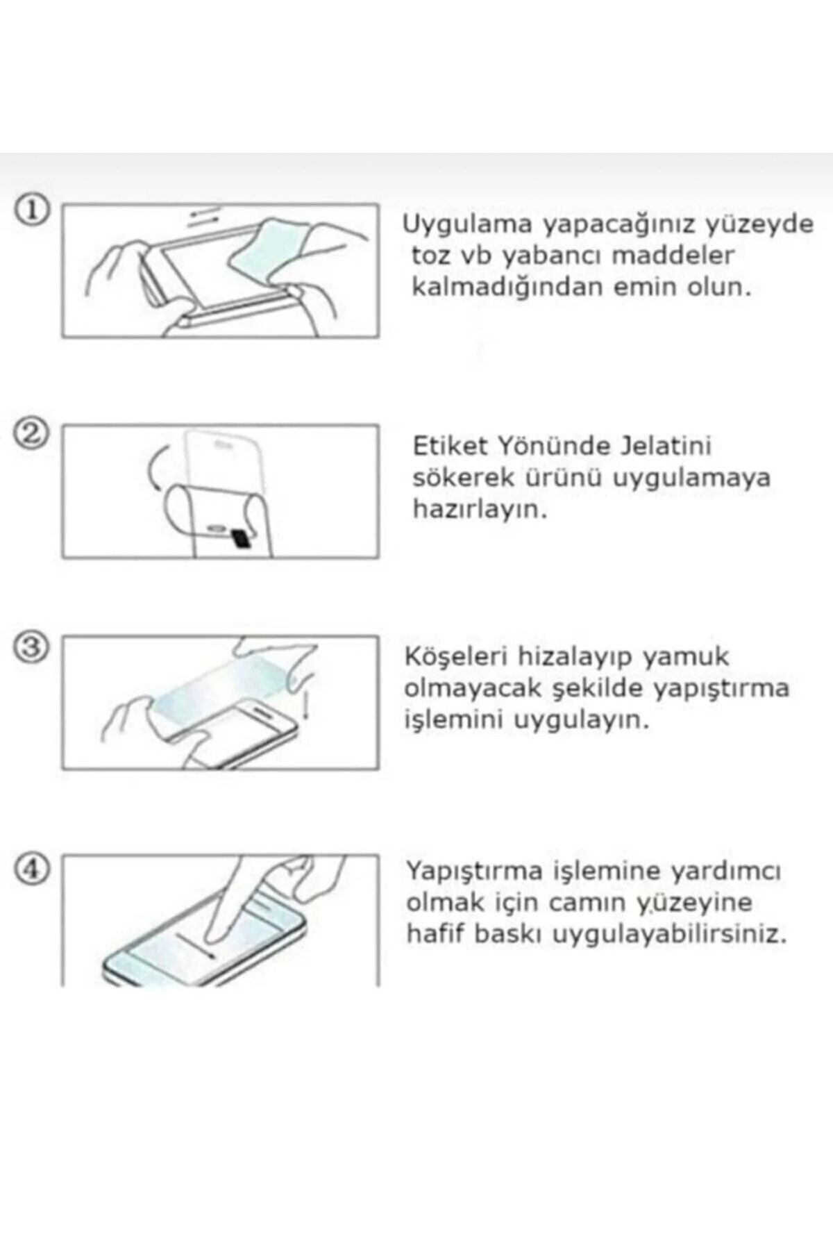 Iphone 12 Promax Için Tam Kaplayan Koruyucu Cam