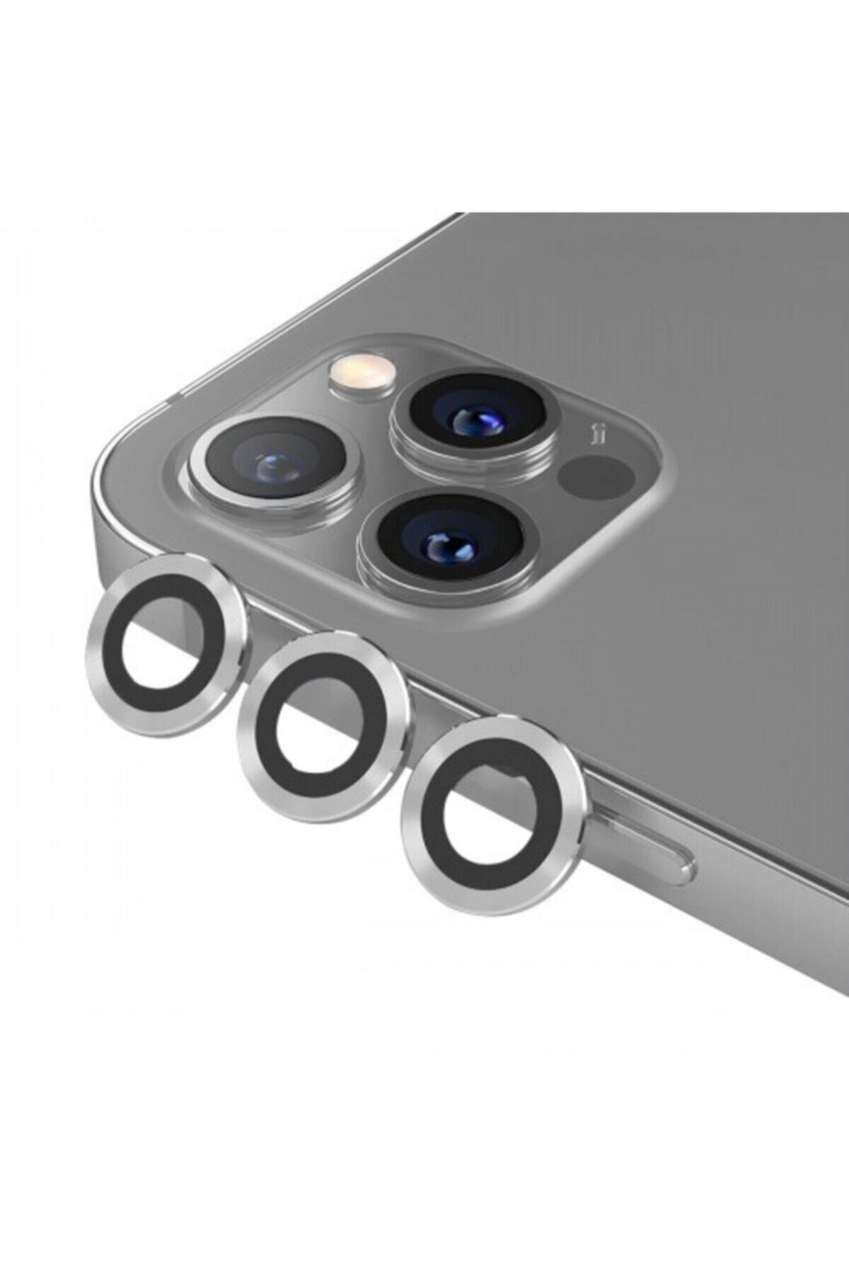 Iphone 12 Promax Uyumlu Mercek-lens Kamera Koruması Açık Gri Renk Iphone 12 Promax Uyumlu Mercek-lens Kamera Koruması Açık Gri Renk
