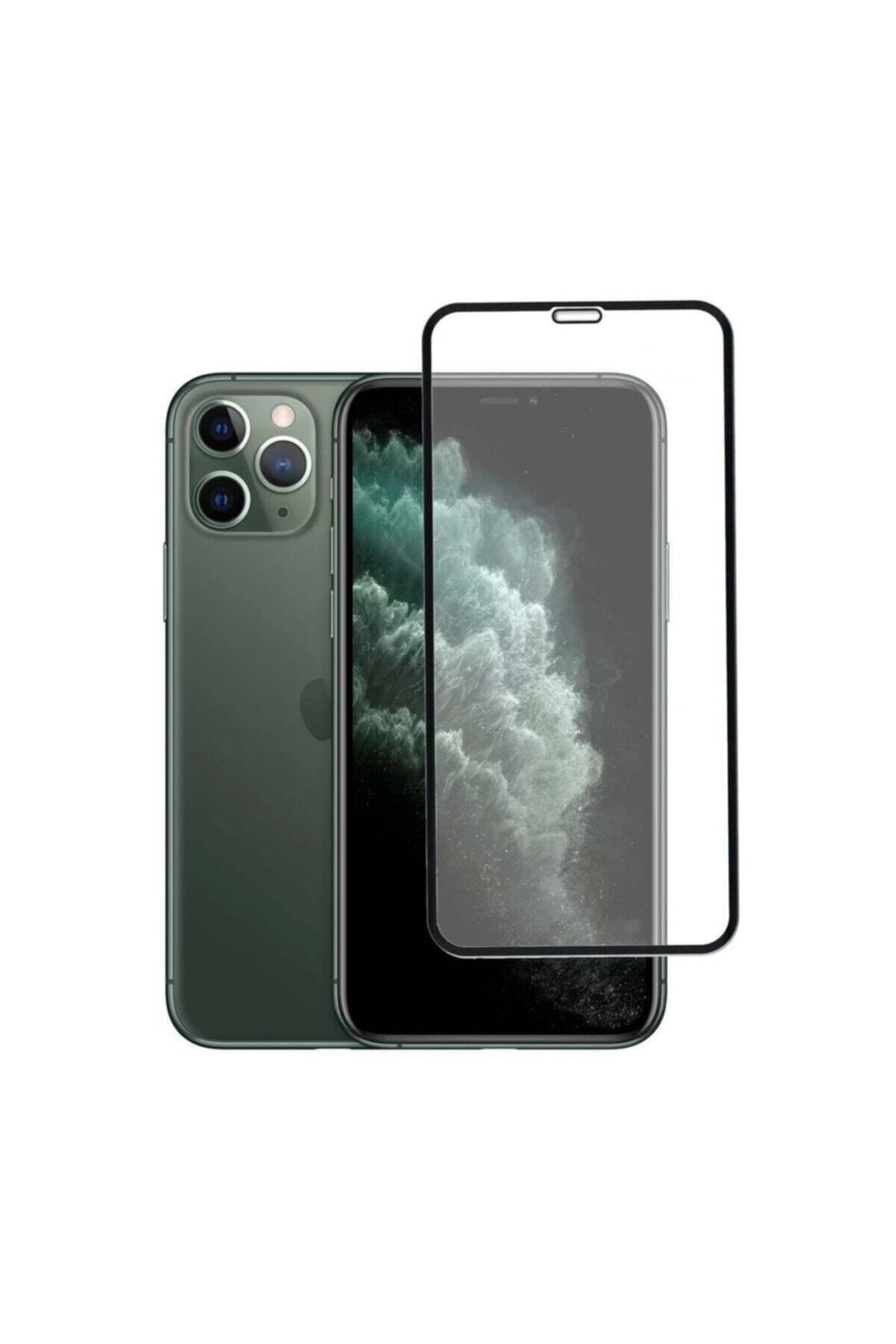 Iphone 12 Uyumlu Pro Max Full 9d Kavisli Tamperli Tam Kaplayan Kı