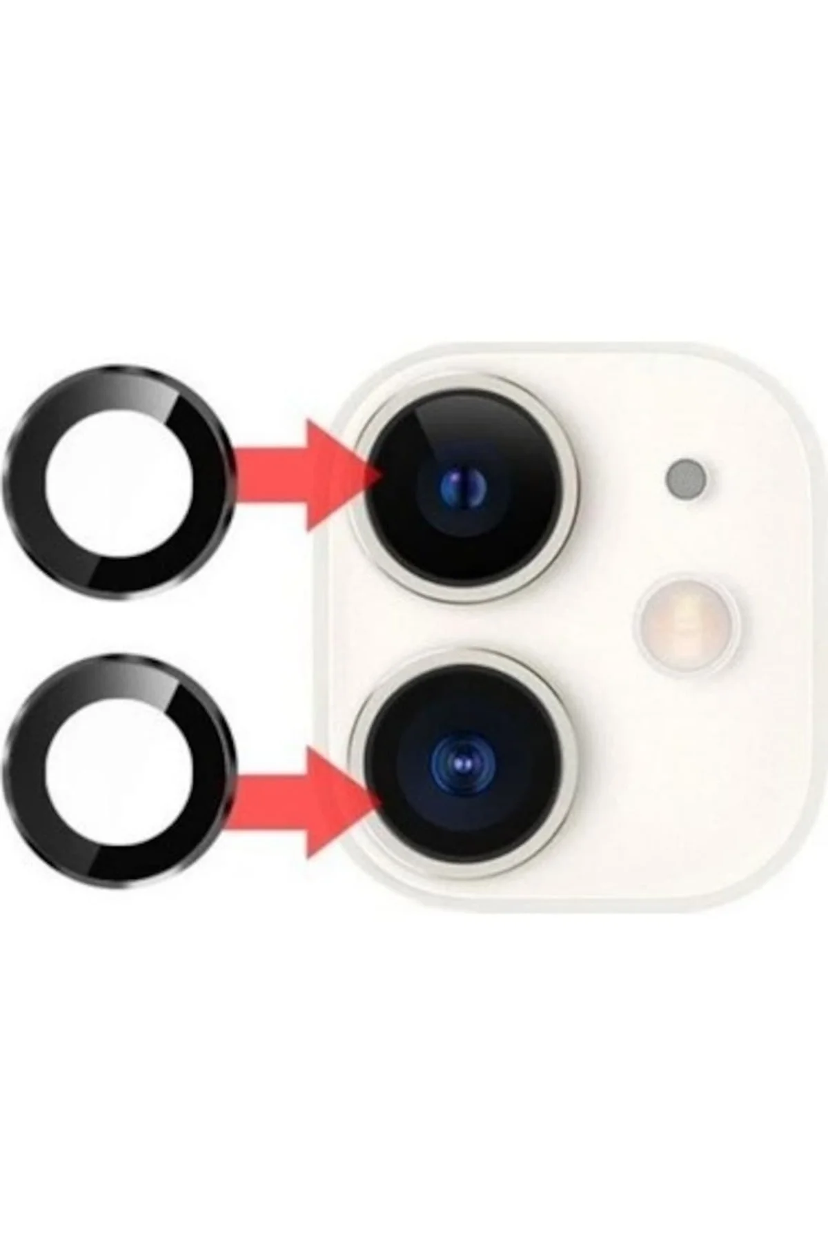 İphone 12 Uyumlu Kamera Lens Camı İphone 12 Uyumlu Kamera Lens Camı