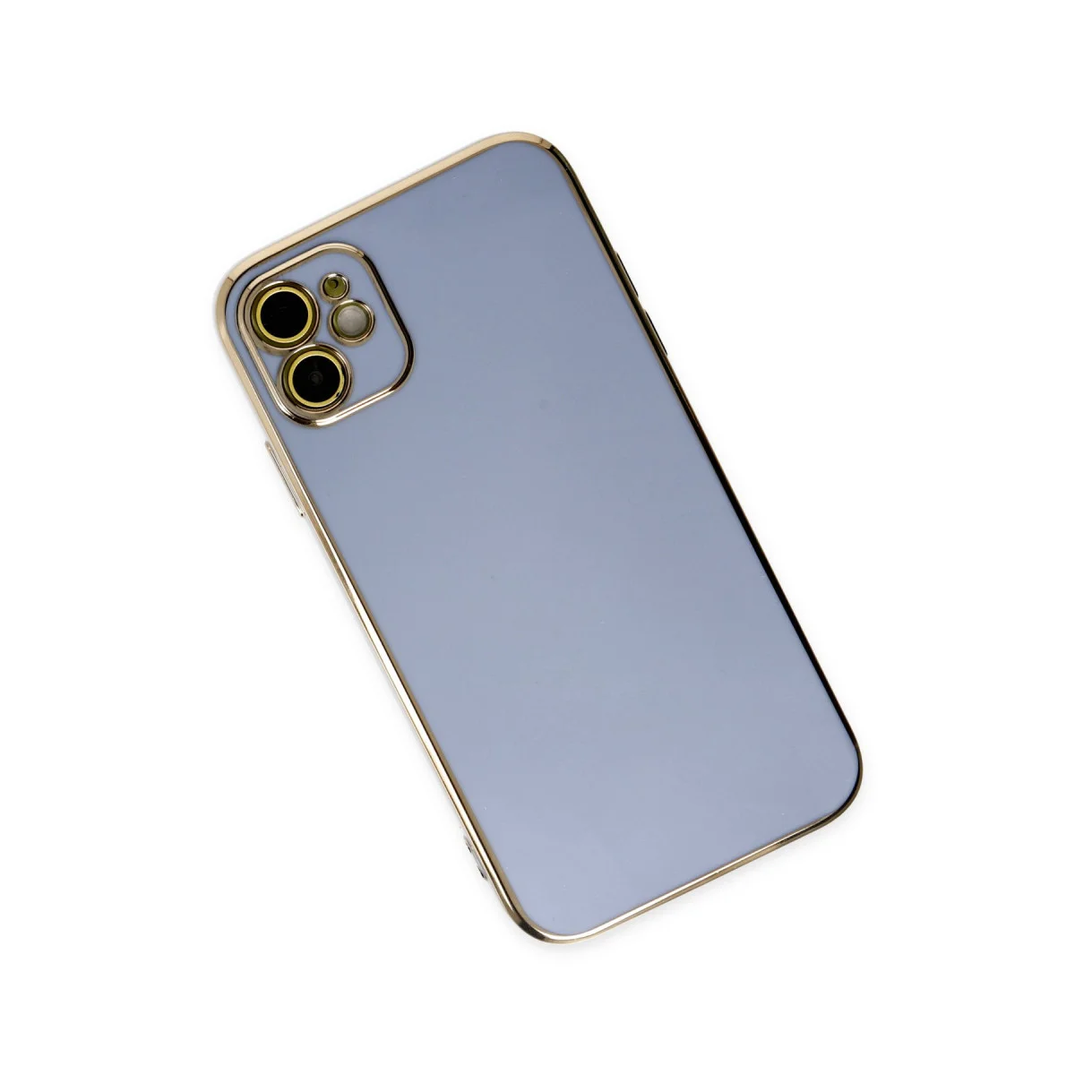iPhone 12 Volet Silikon Kılıf Mavi - Premium Koruma ve Şık Tasarım