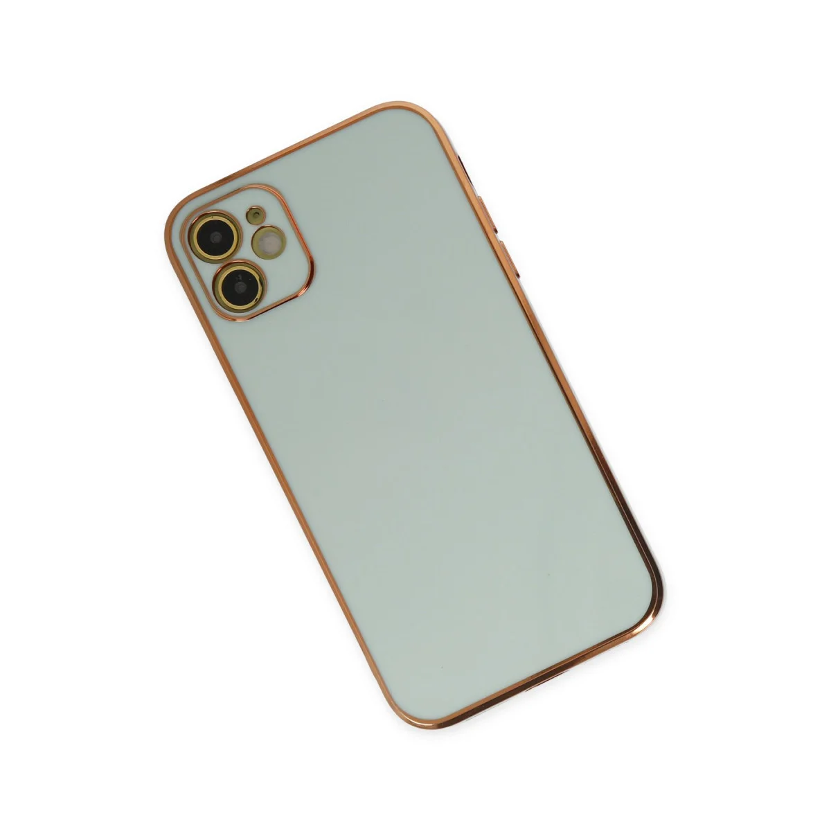 iPhone 12 Volet Silikon Kılıf (Açık Yeşil) – Premium Koruma ve Şık Tasarım