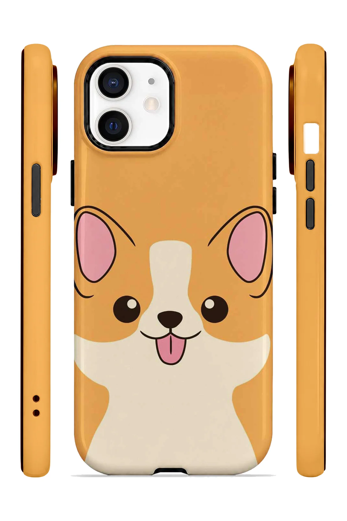 iPhone 12 Vorian Çift Katmanlı Corgili Kılıf iPhone 12 Vorian Çift Katmanlı Corgili Kılıf - Görsel 3