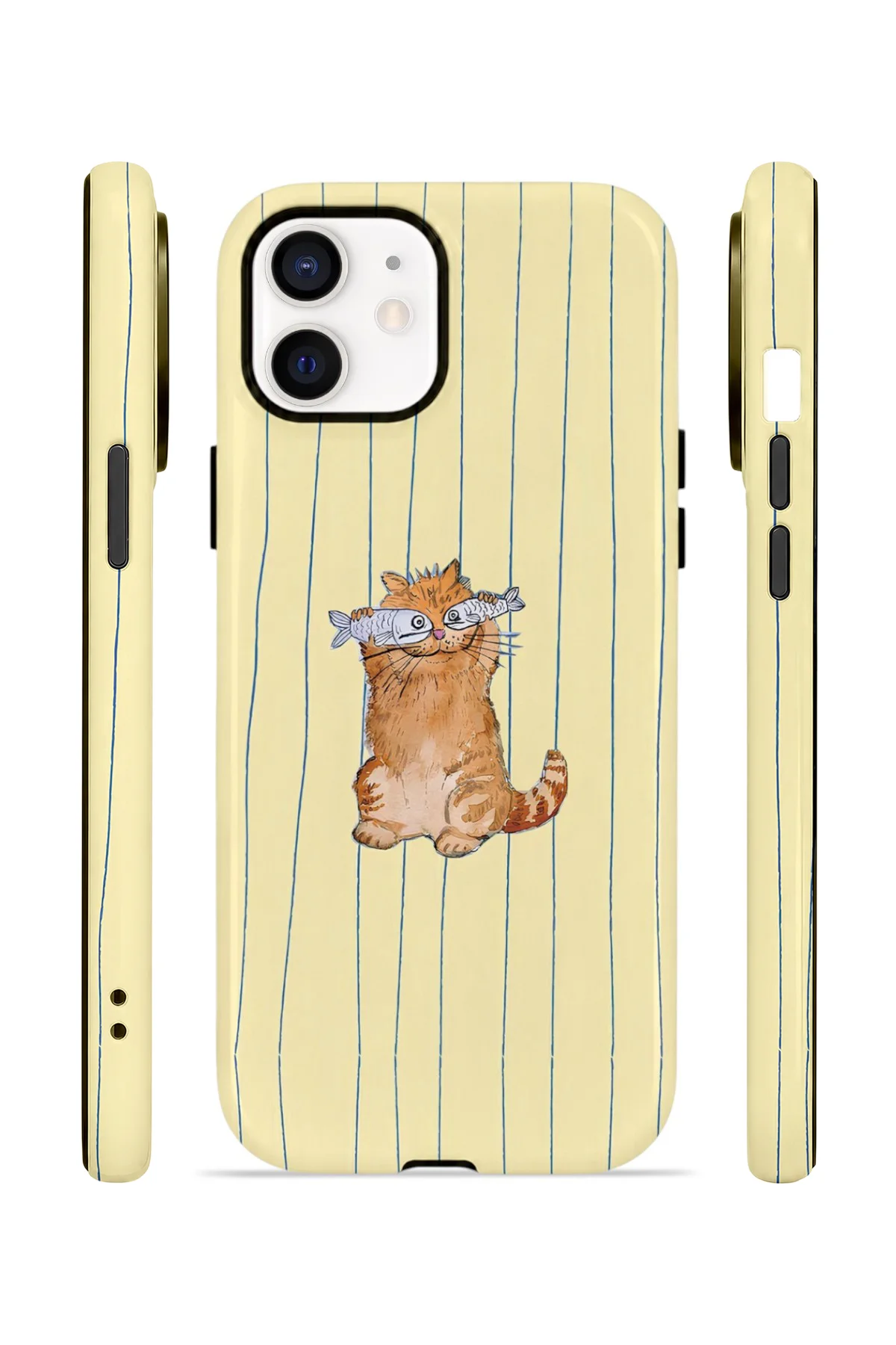 iPhone 12 Vorian Çift Katmanlı Kılıf Flower Crown Dachshund