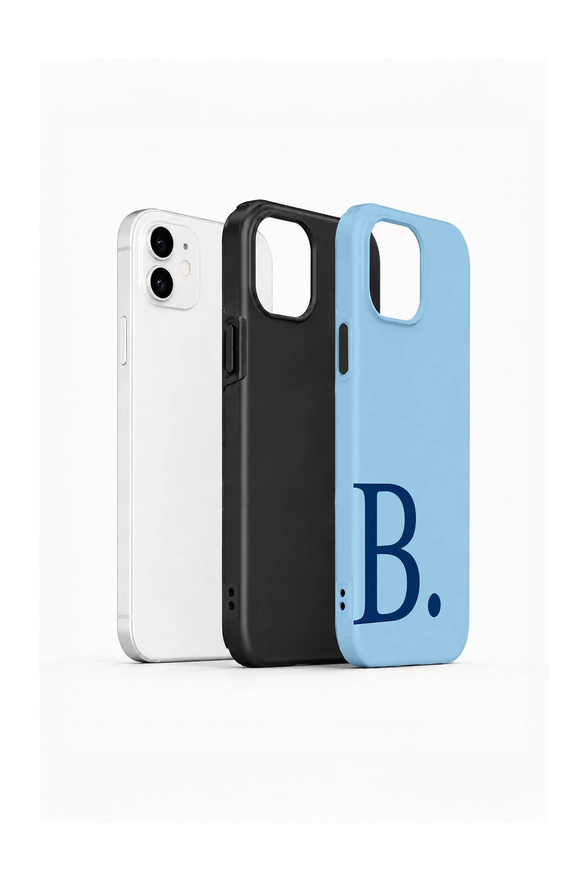 iPhone 12 Vorian Çift Katmanlı Korumalı Kılıf Blue Hour B