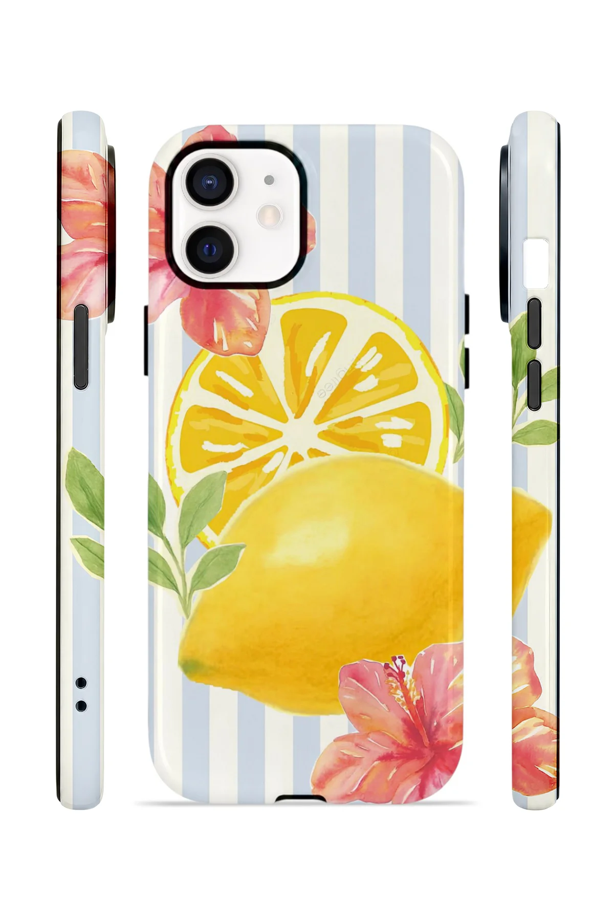 iPhone 12 Vorian Çift Katmanlı MagSafe Kılıf Lemon Blossom Coast