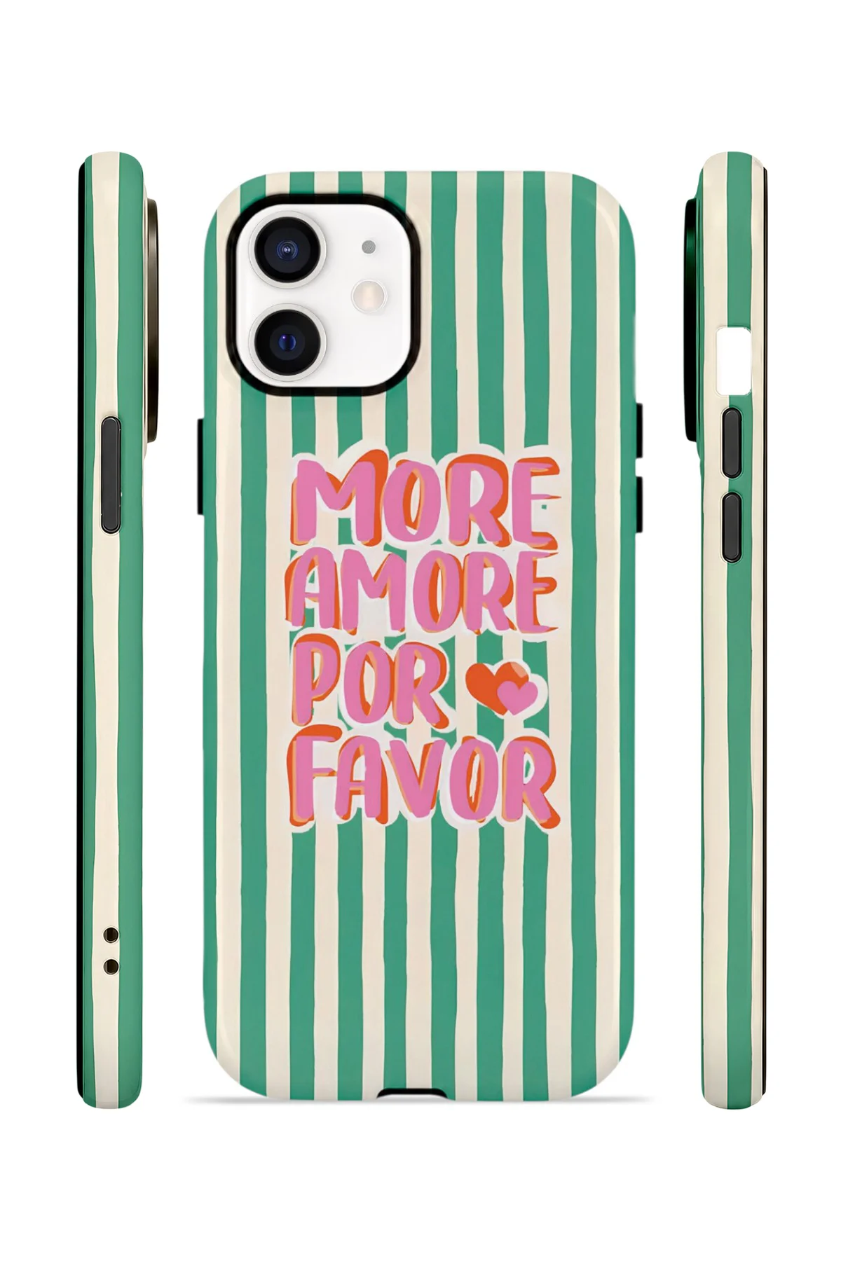 iPhone 12 Vorian Çift Katmanlı Kılıf More Amore Green