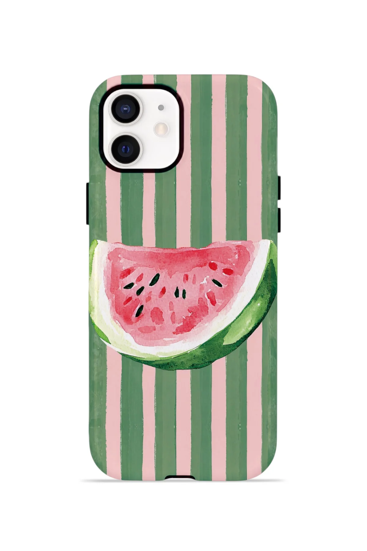 iPhone 12 Vorian Çift Katmanlı MagSafe Kılıf Watermelon Postcard