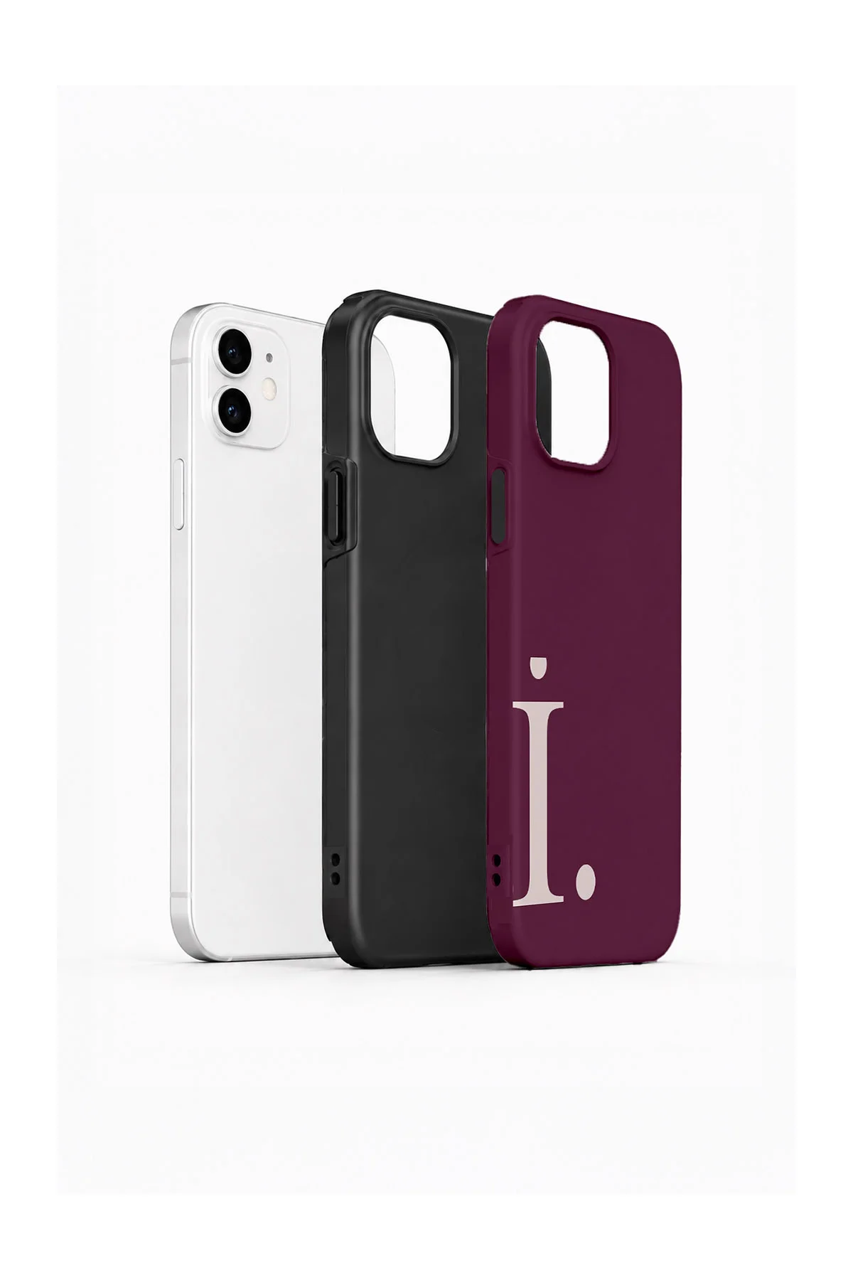 iPhone 12 Vorian Çift Katmanlı Korumalı Kılıf Wine Blush İ iPhone 12 Vorian Çift Katmanlı Korumalı Kılıf Wine Blush İ