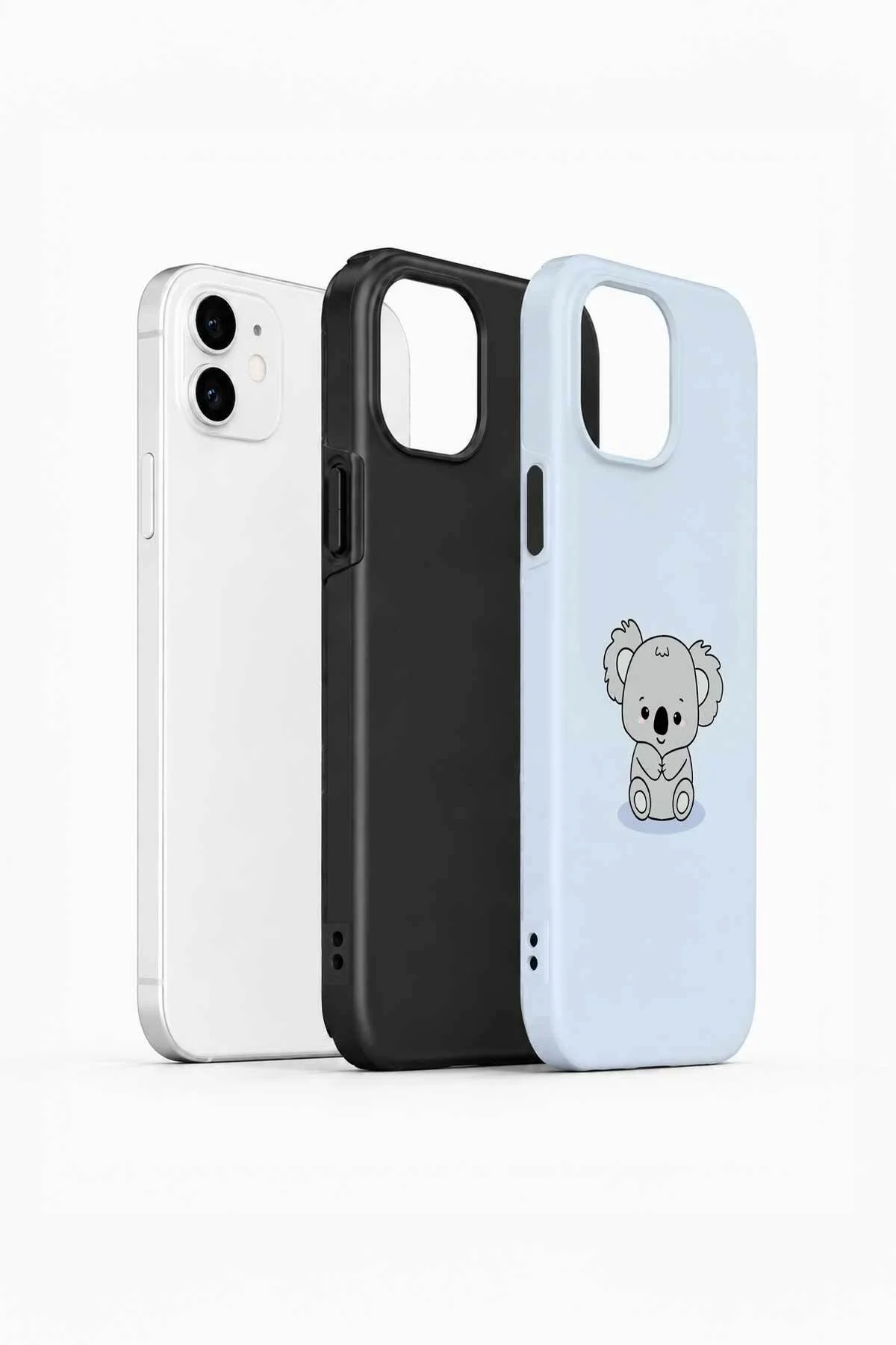 iPhone 12 Vorian Çift Katmanlı Yavru Koalalı Kılıf - Görsel 2