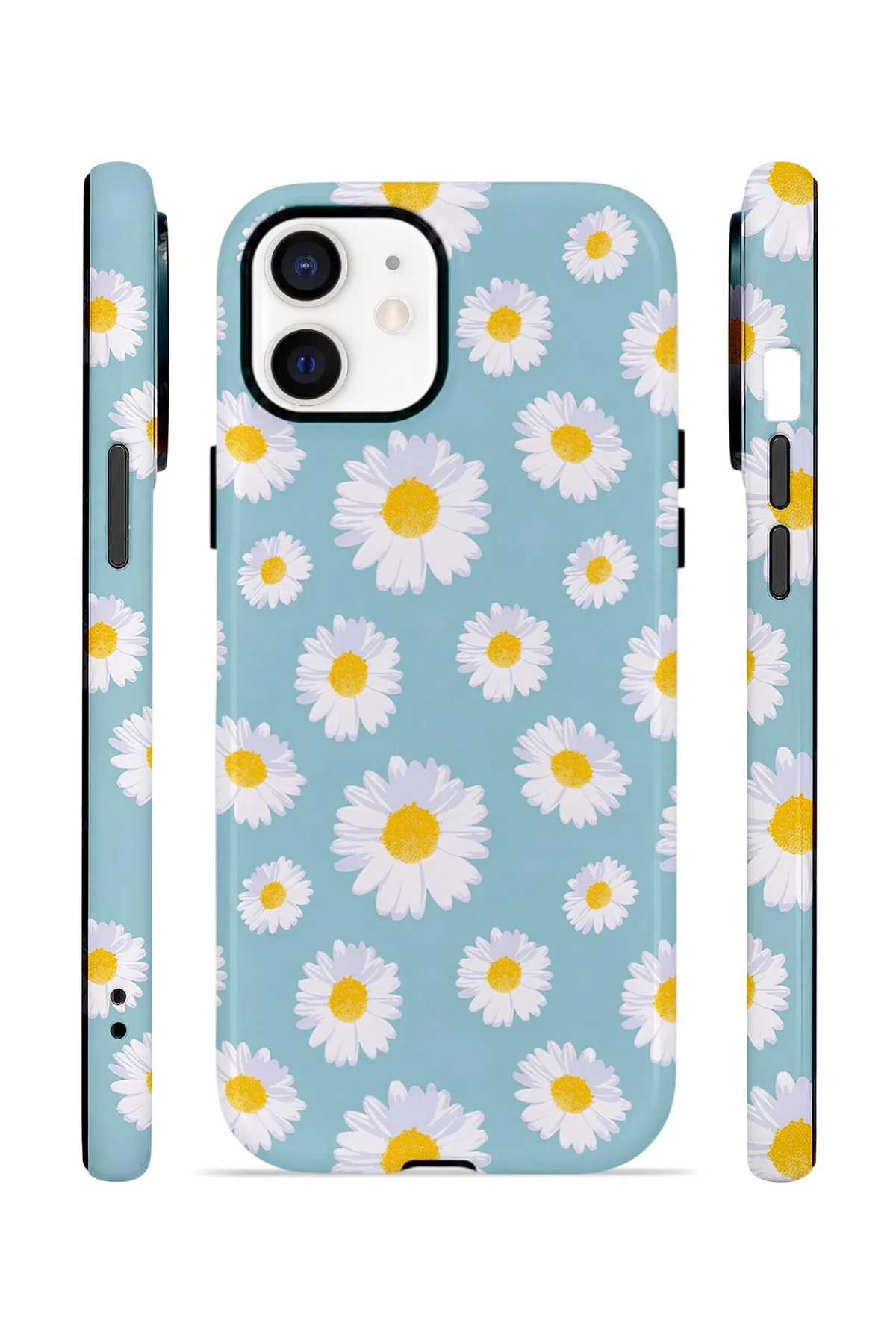 iPhone 12 Vorian Çift Katmanlı MagSafe Kılıf Daisy Sky