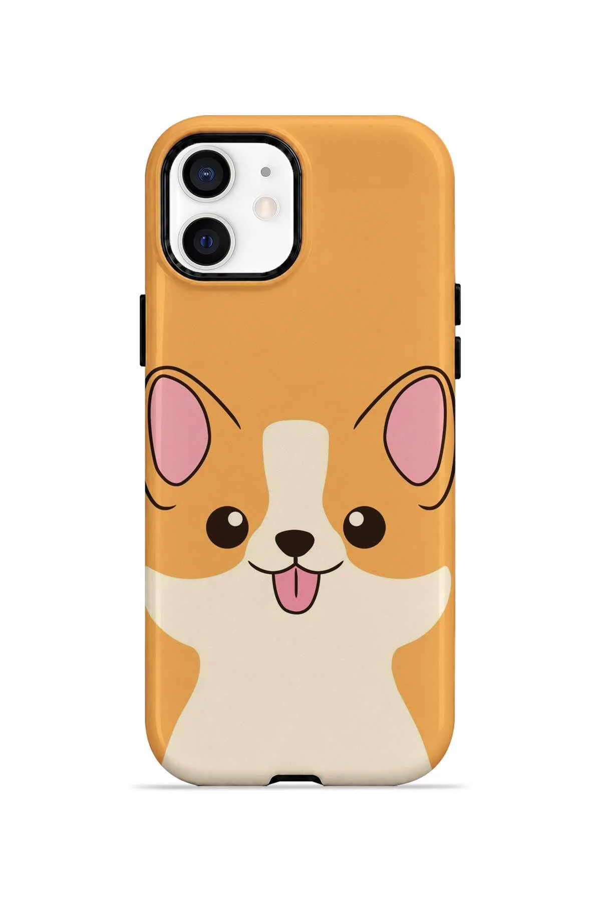 iPhone 12 Vorian Çift Katmanlı Corgili Kılıf iPhone 12 Vorian Çift Katmanlı Corgili Kılıf