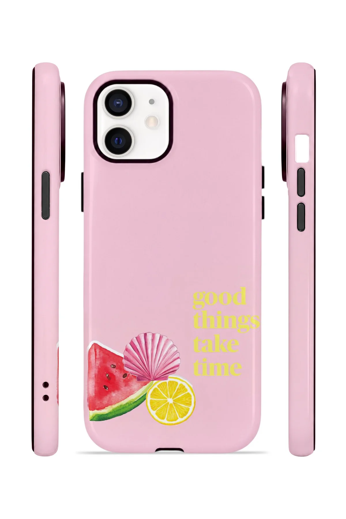 iPhone 12 Vorian Çift Katmanlı MagSafe Kılıf Good Things Fruit Corner