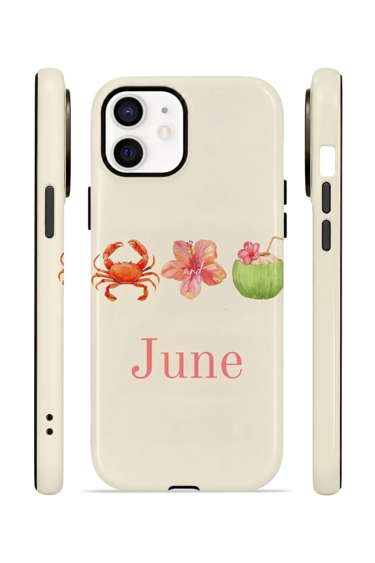iPhone 12 Vorian Çift Katmanlı MagSafe Kılıf June Seaside