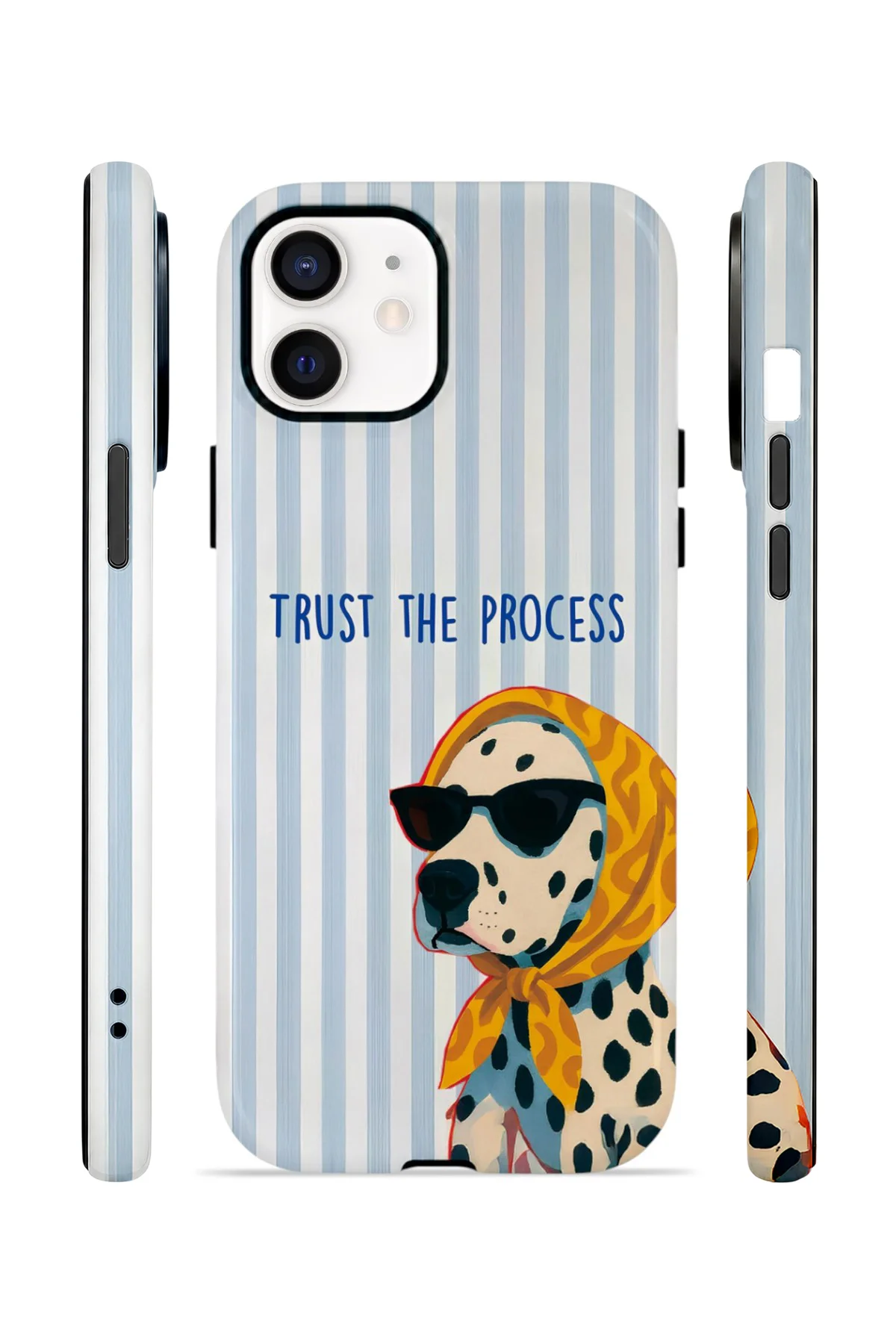 iPhone 12 Vorian Yough Kılıf Trust The Process Dalmatian