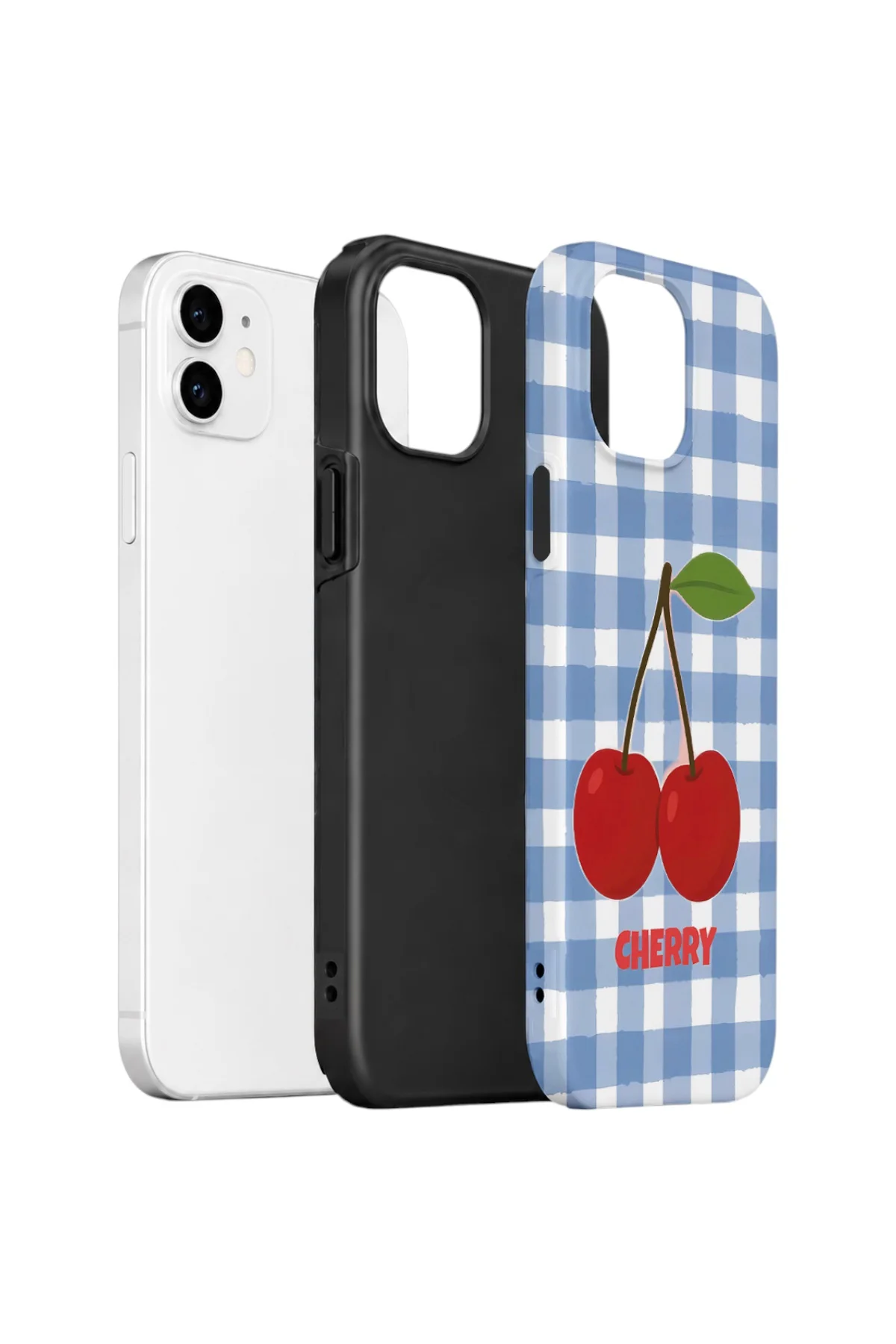 iPhone 12 Vorian Yough Kılıf Cherry Picnic