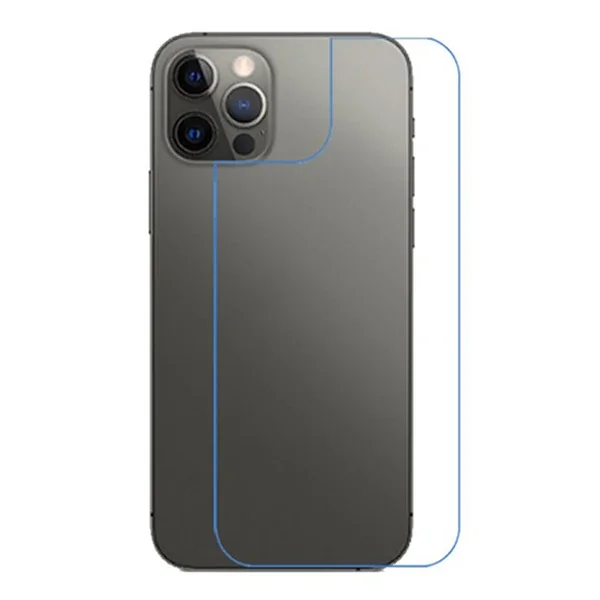 iPhone 12/12 Pro 6.1" Arka Kırılmaz Cam Koruyucu - Darbeye Dayanıklı Ultra İnce Koruma