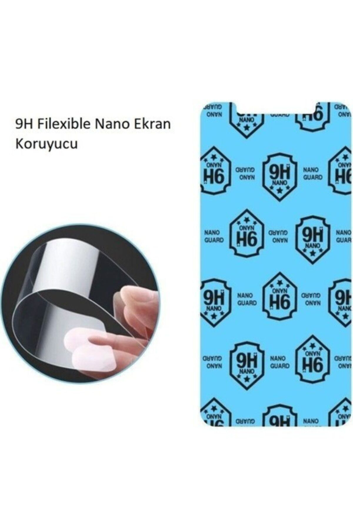 Iphone 12/12 Pro Uyumlu Nano Temperli Esnek Cam Ekran Koruyucu