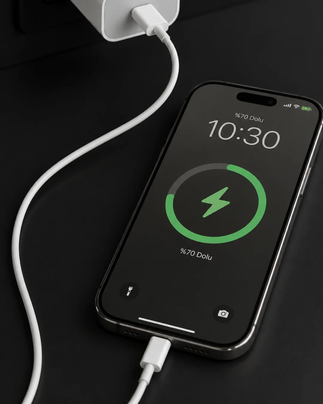 iPhone 13 12 11 XR XS X SE 2022 2020 20W Lightning Şarj Cihazı