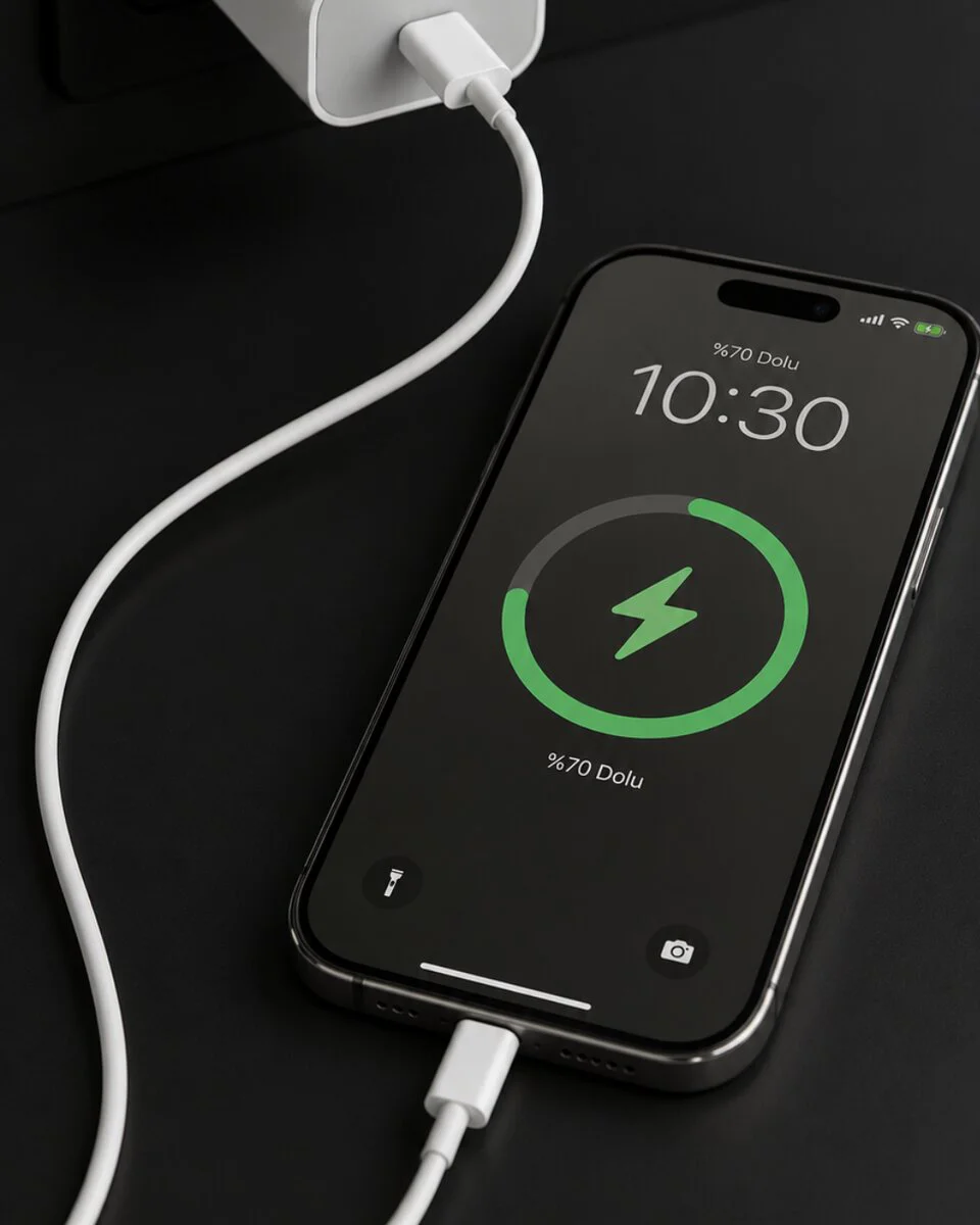 iPhone 13 12 11 XR XS X SE 2022 2020 20W Lightning Şarj Cihazı