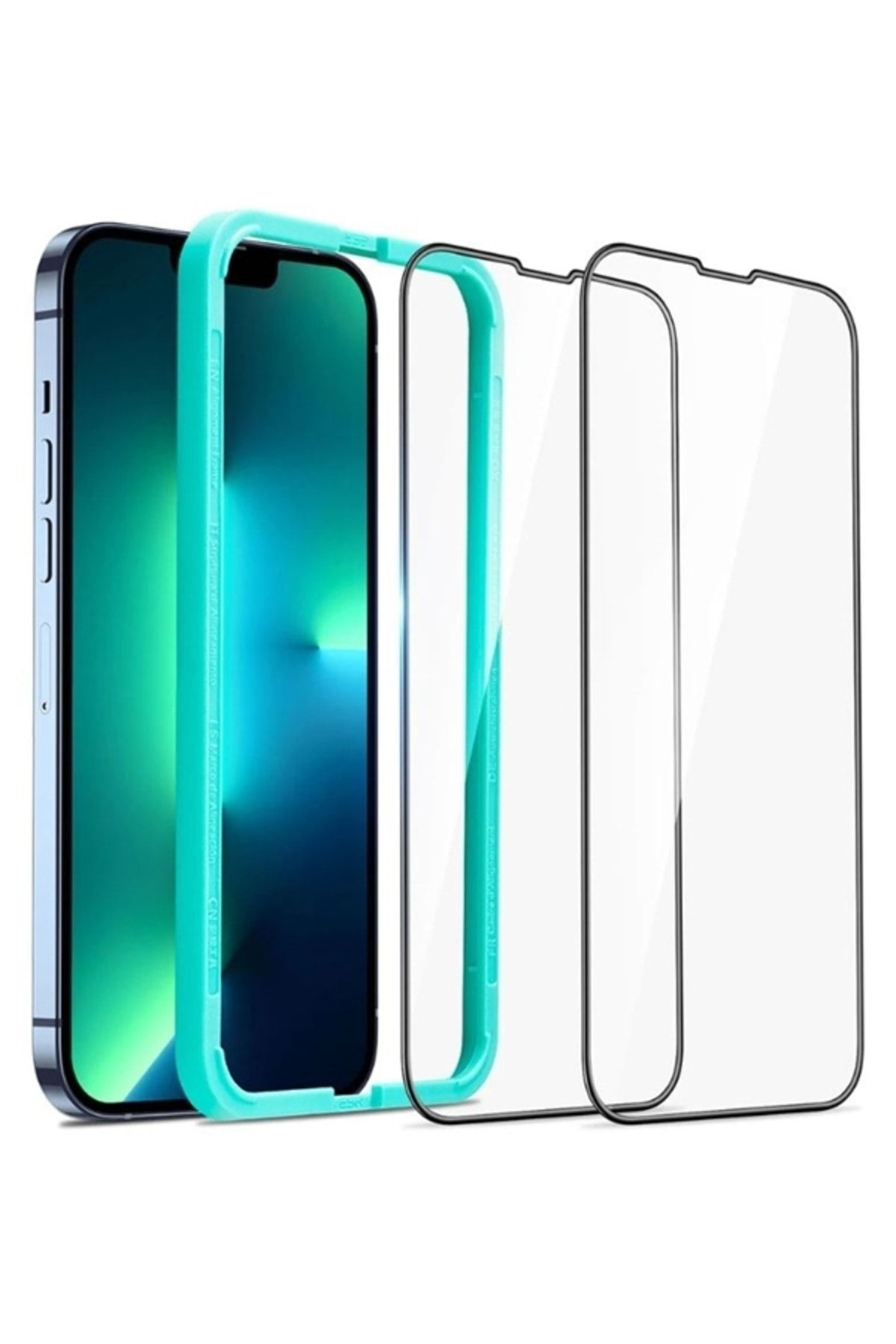Iphone 13 / 13 Pro / 14 Uyumlu Tam Kaplayan Ekran Koruyucu - Nano