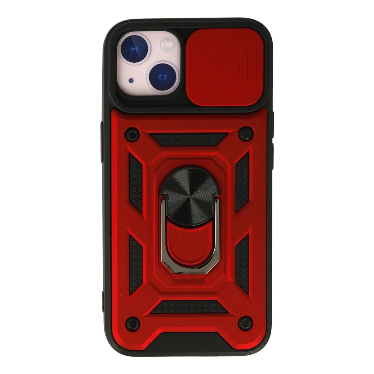 iPhone 13 ile Uyumlu Pars Lens Yüzüklü Silikon Kılıf - Kırmızı Fiyatı, Yorumları ve Özellikleri