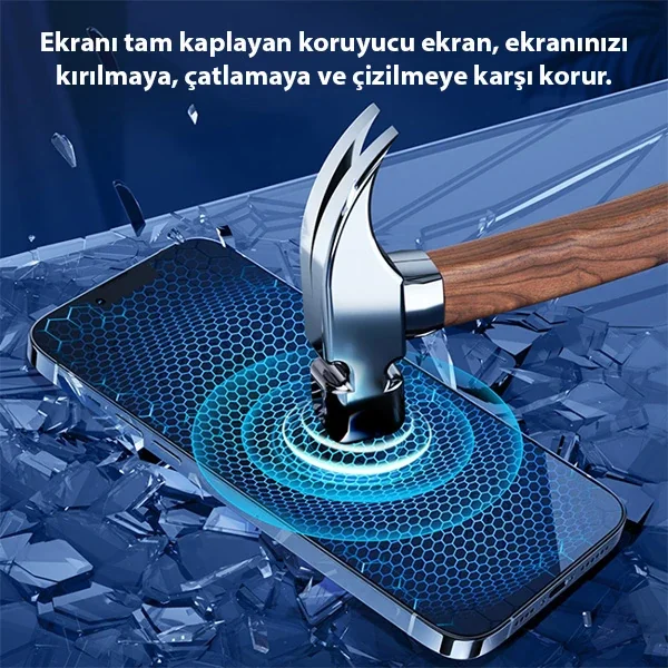 iPhone 13 Mini 5.4 Full Kaplama Hidrojel Film Full Ekran Koruyucu-1852 iPhone 13 Mini 5.4 Full Kaplama Hidrojel Film Full Ekran Koruyucu-1852