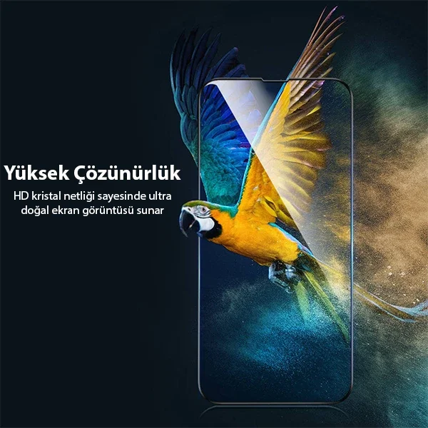 iPhone 13 Mini Kamera Kilidi Camı 2'li Set - Darbe Emici 0.3 mm Full Frame